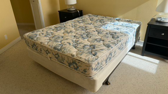1 x Queen Mattress with 2 x Box Springs - image 1 of 1