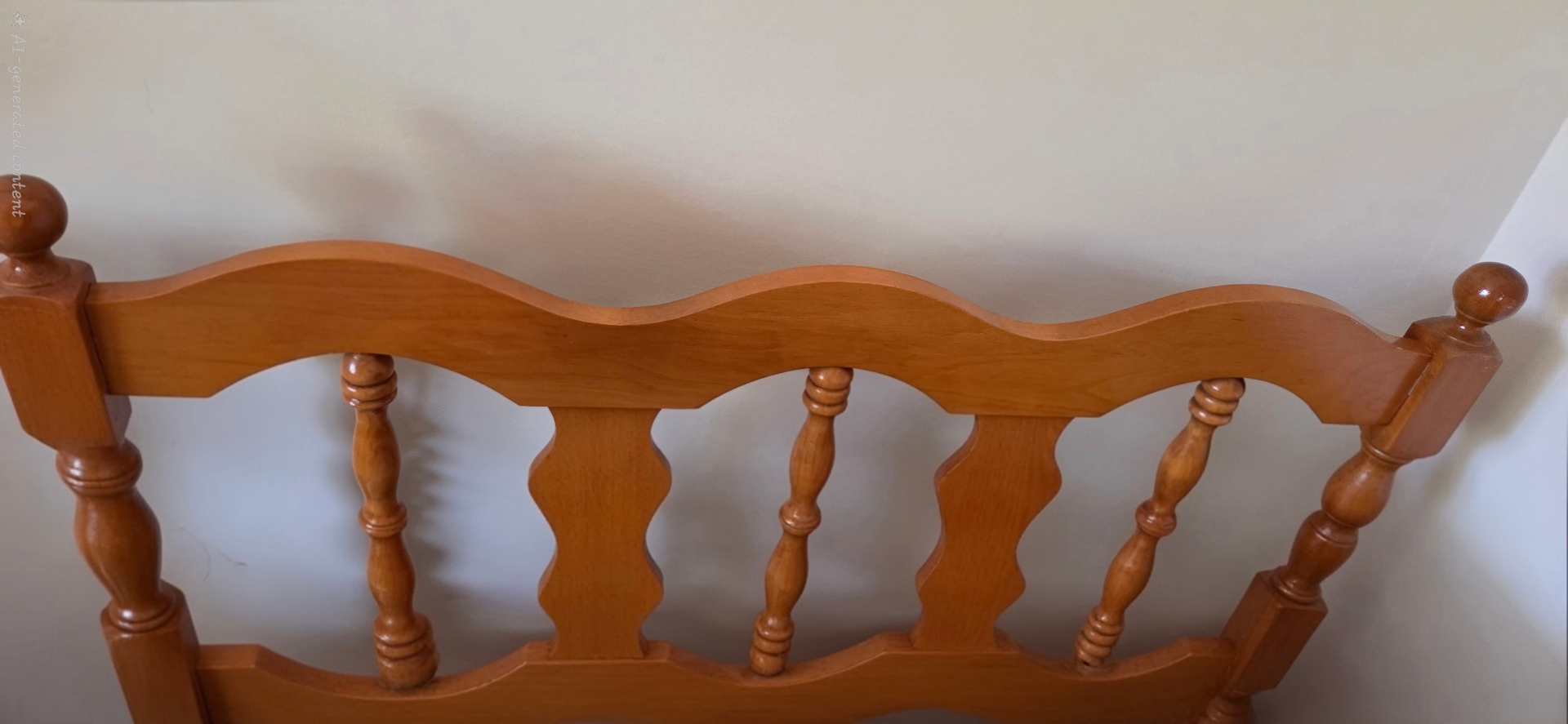 Wood Cube Storage Shelf and Spindle Headboard (Linens & Beds Not Included) - image 3 of 6