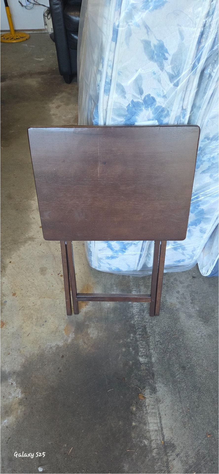 Wood Folding TV Tray Table - image 1 of 6