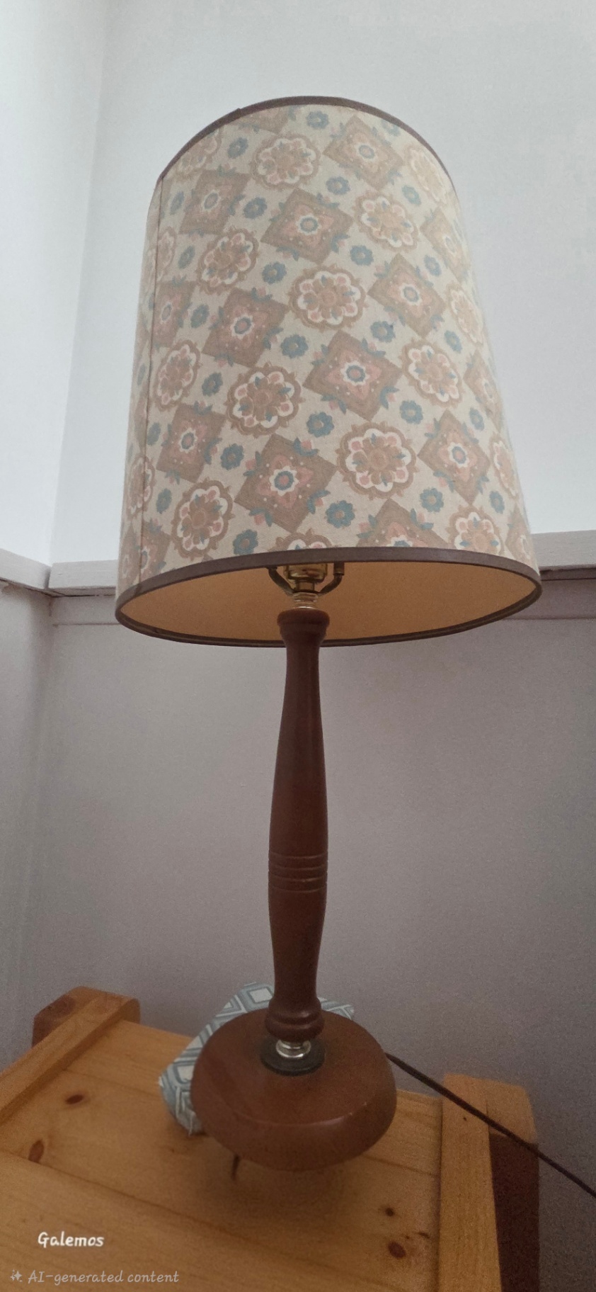 Decorative Ceramic Vessel with Bedside Lamp - image 5 of 5