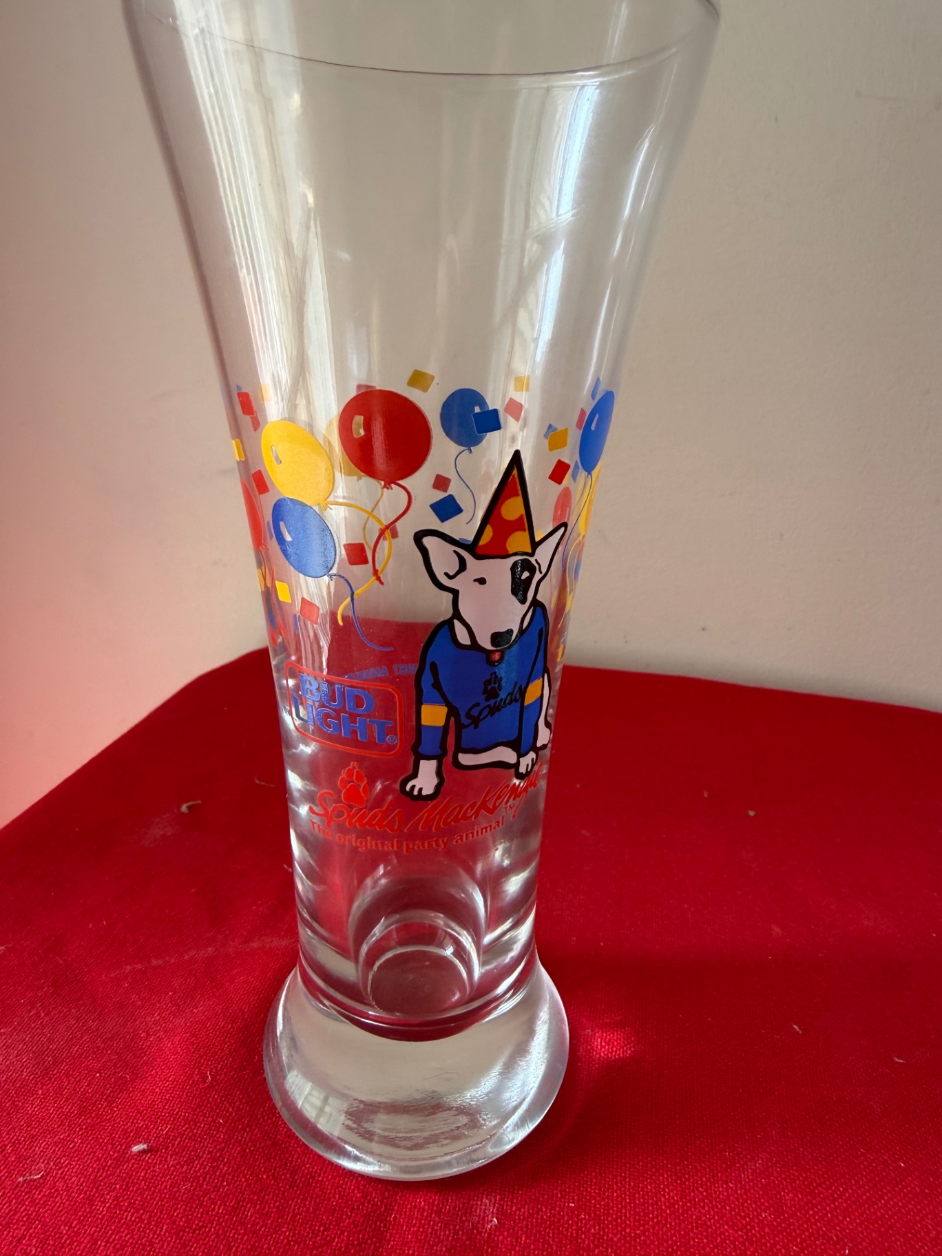 Bud Light party animal glasses set of 3 - image 4 of 6
