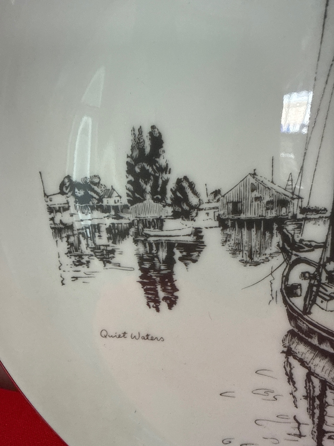 Quiet Waters Limited Edition Decorative Plate - image 3 of 4