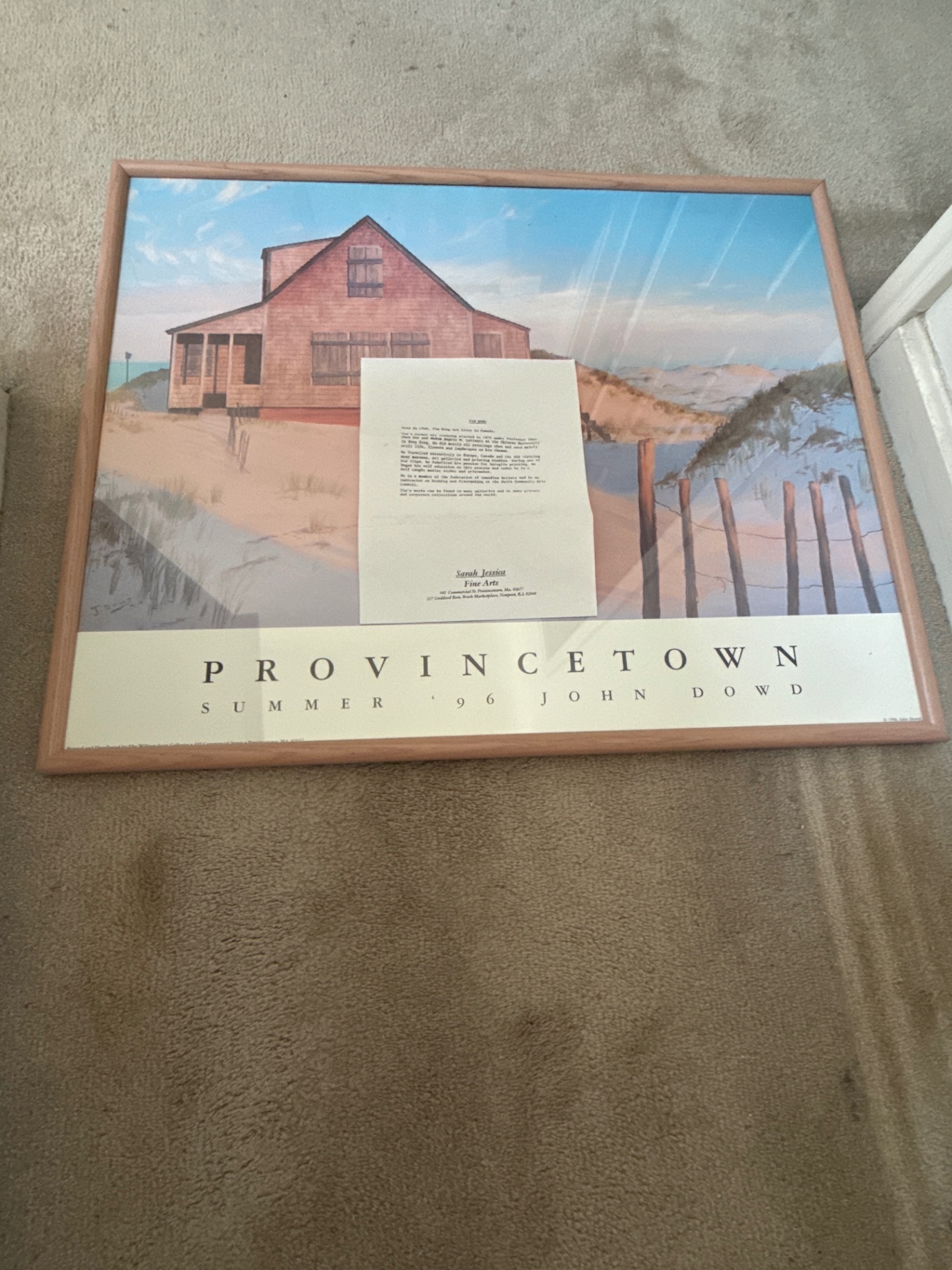 Provincetown Summer '96 by John Dowd framed art print - image 1 of 4