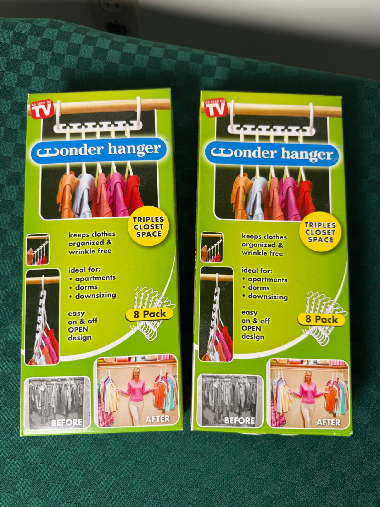 Wonder Hanger Closet Organizer Boxes - image 1 of 1