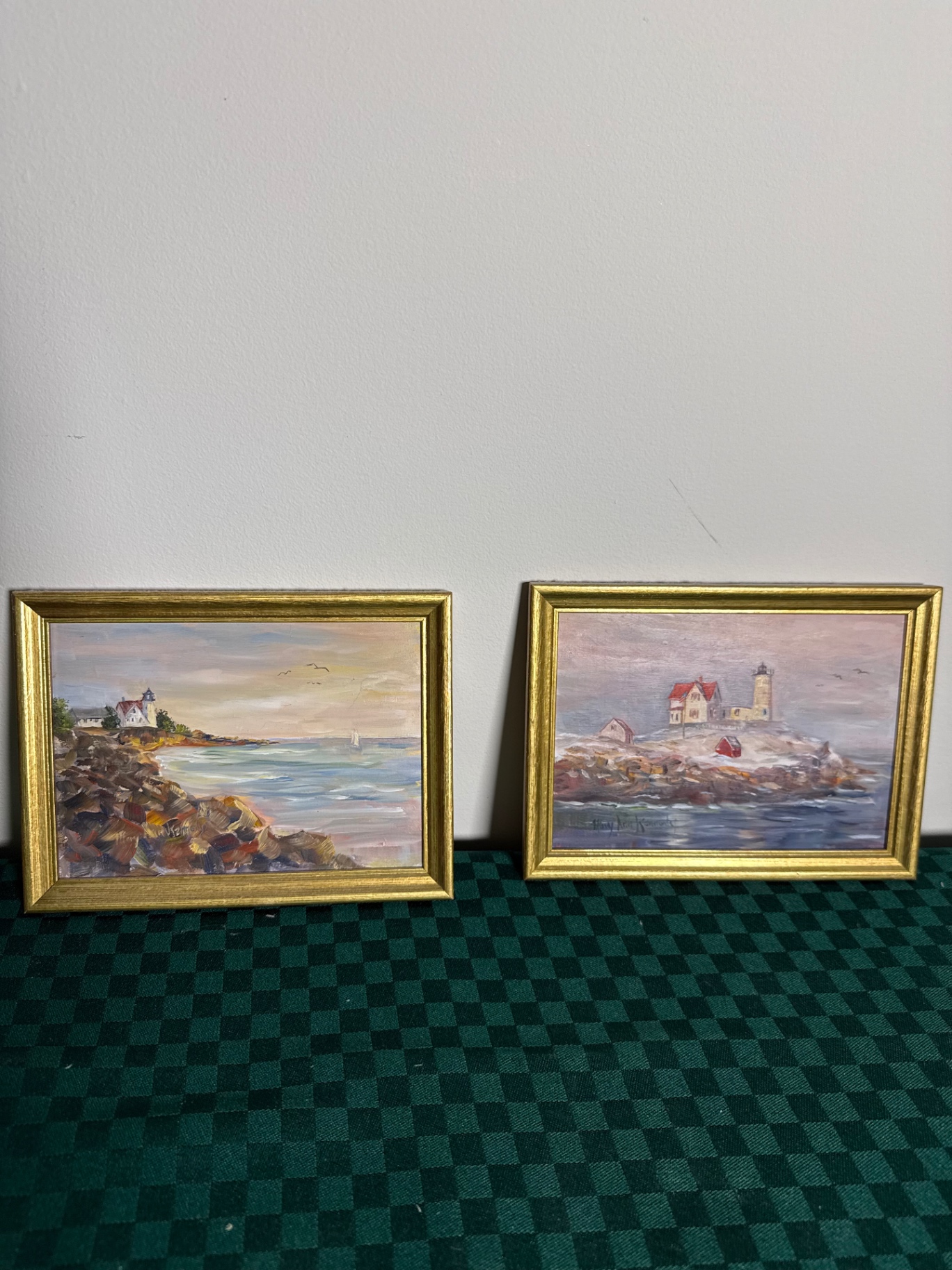 Coastal lighthouse paintings set (3) - image 5 of 9