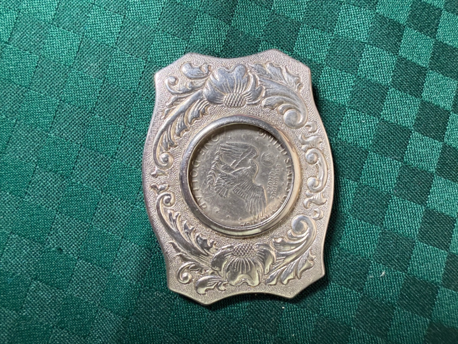 Assorted Belts, Buckles, Button Covers, and Tie Clips - image 7 of 10
