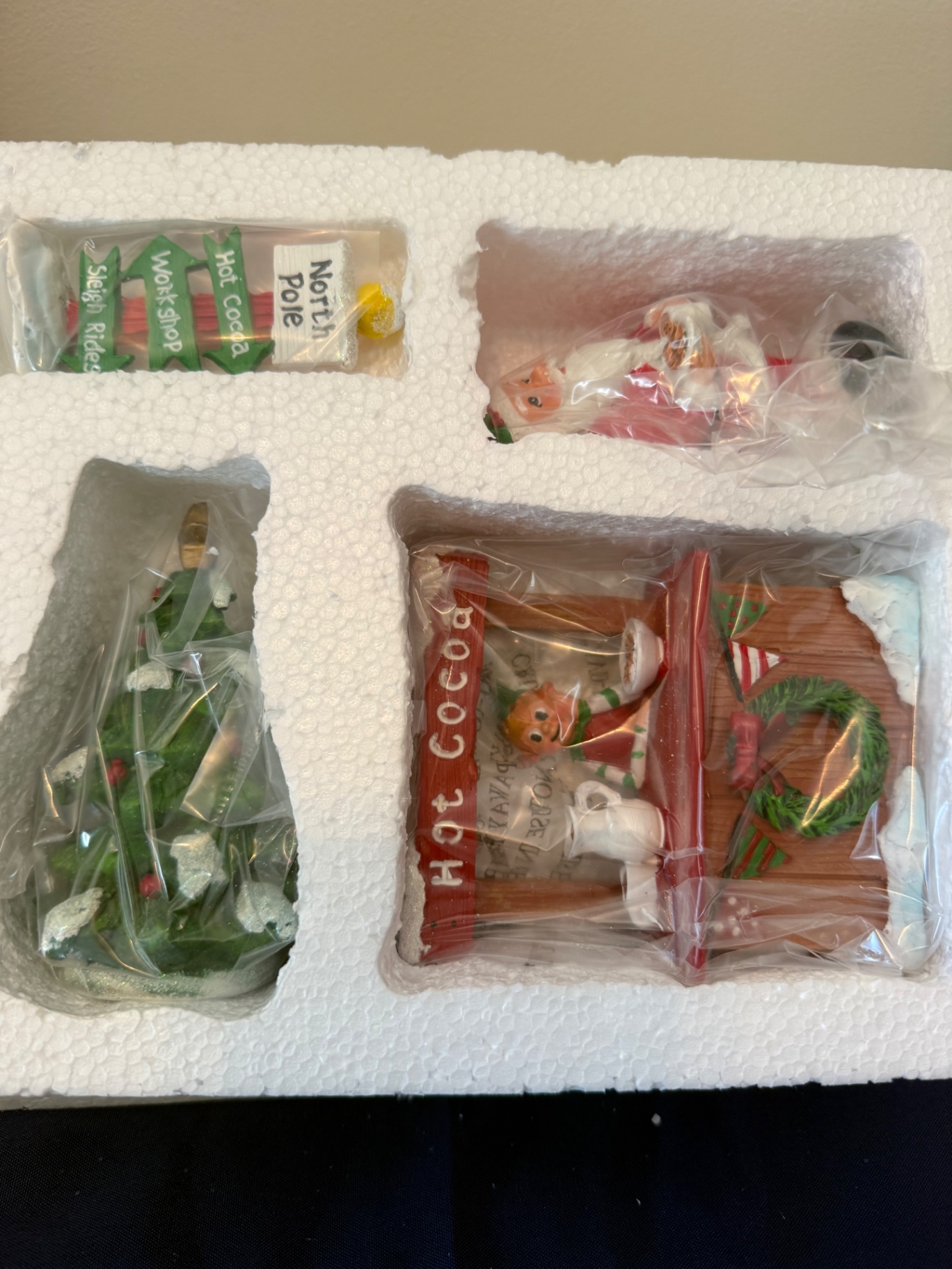 Christmas Figurines and Holiday Decorations Set - image 4 of 5
