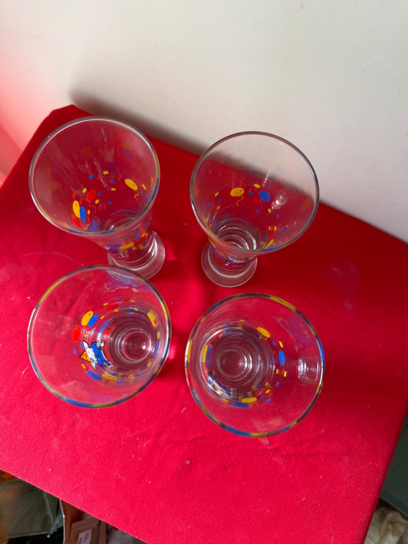Bud Light party animal glasses set of 3 - image 6 of 6
