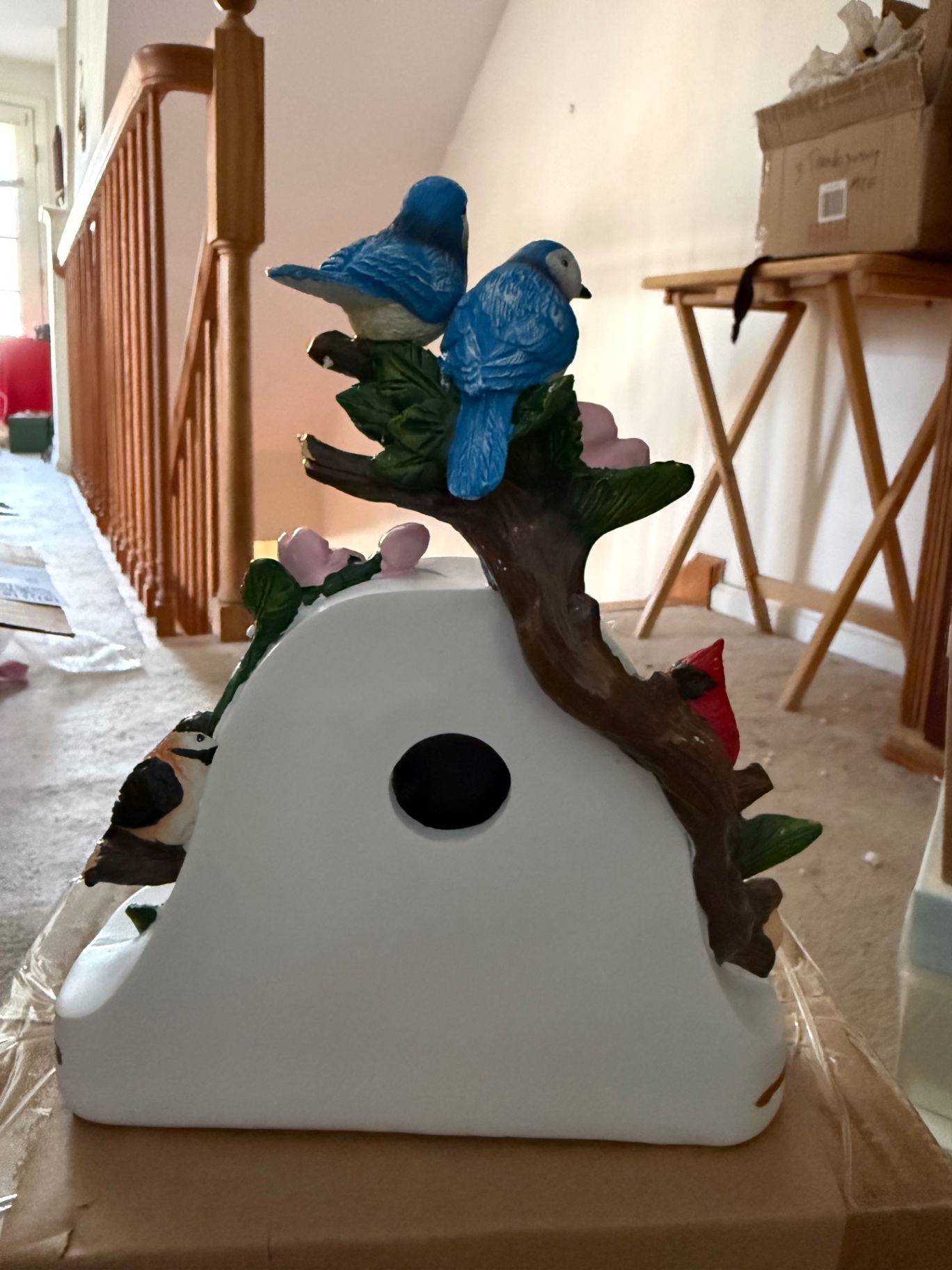 Bird Garden Tabletop Clock - image 3 of 4