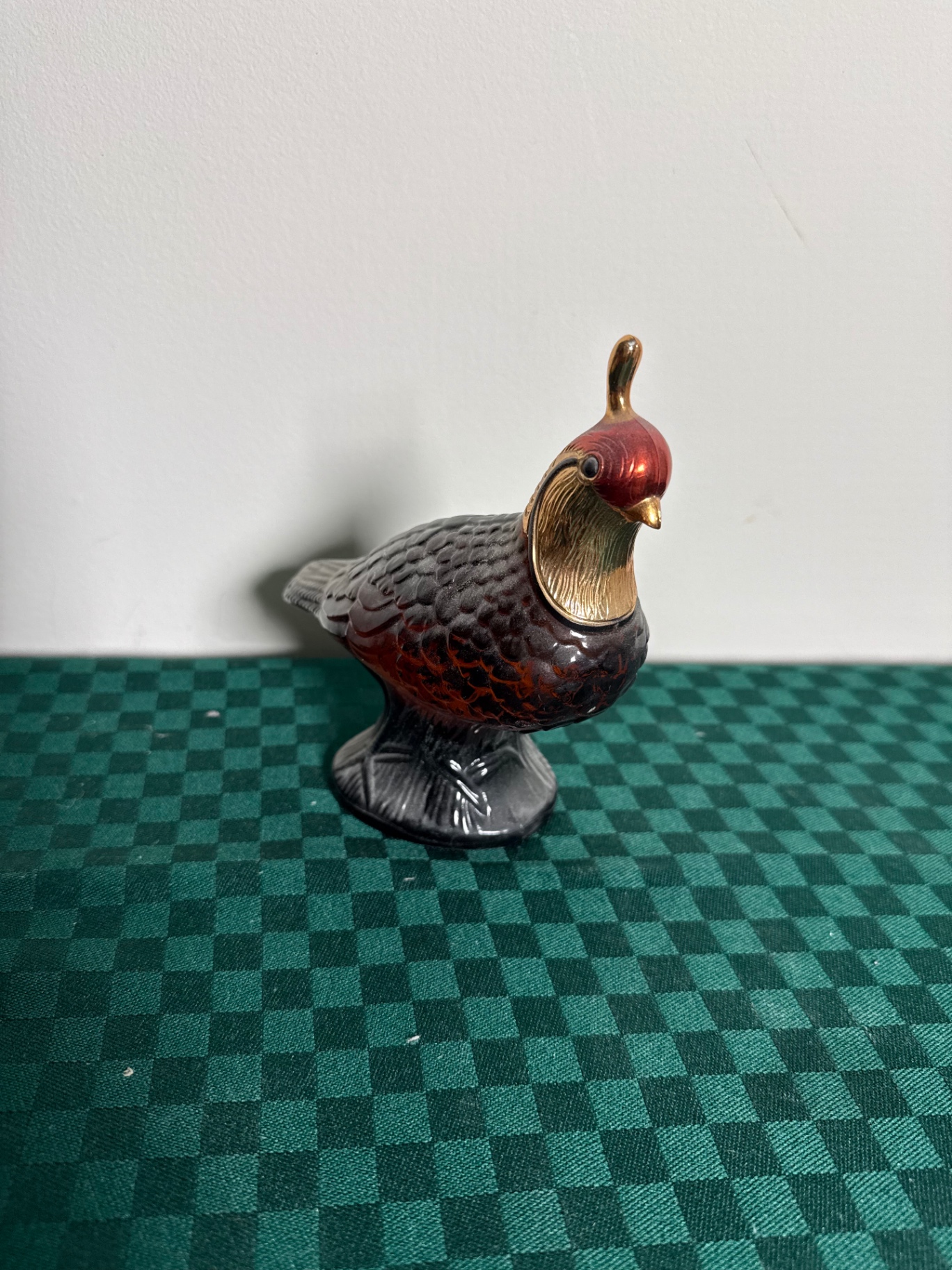 Three Avon bird-shaped decanter figurines - image 4 of 7