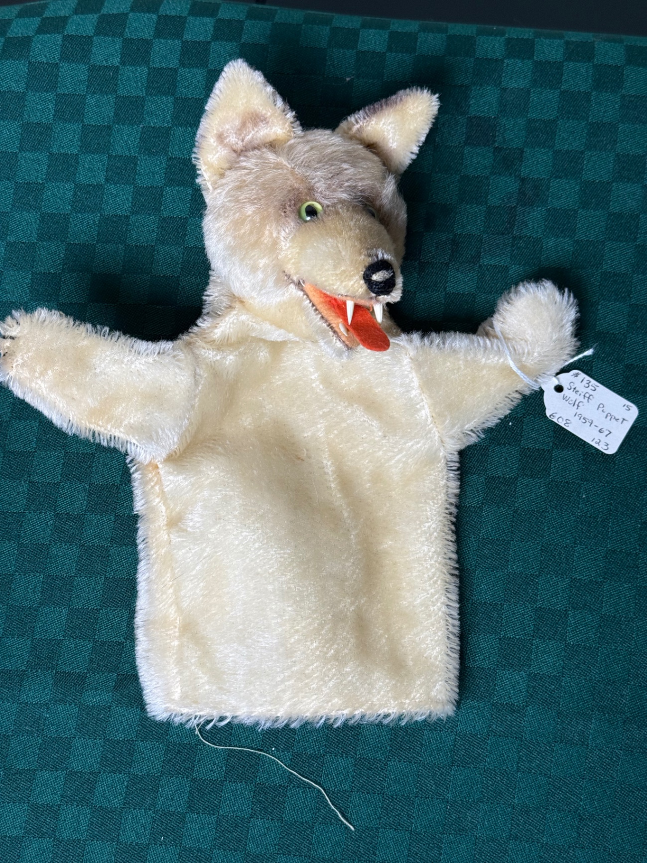 Steiff Loopy Wolf Hand Puppet - image 1 of 3