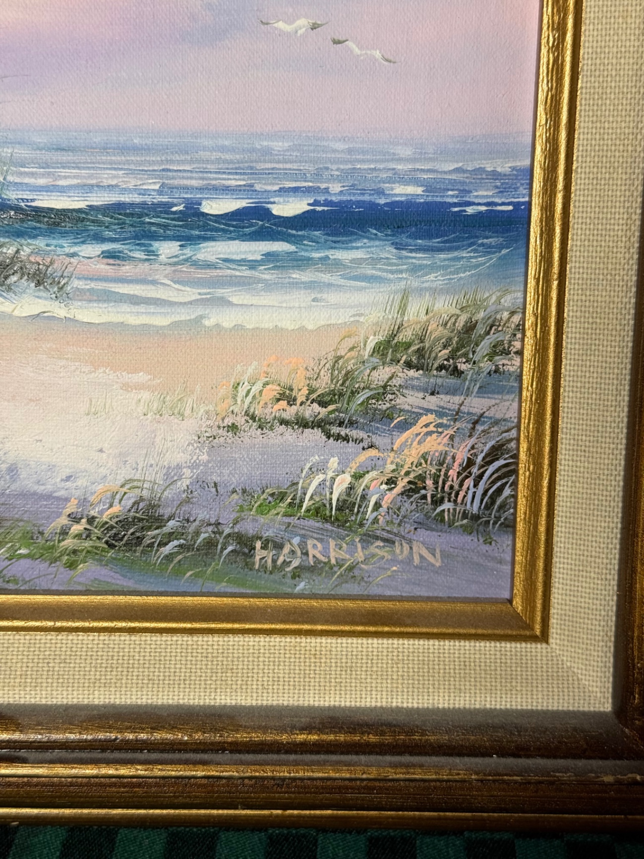 Framed Beach Landscape with Lighthouse - image 3 of 6