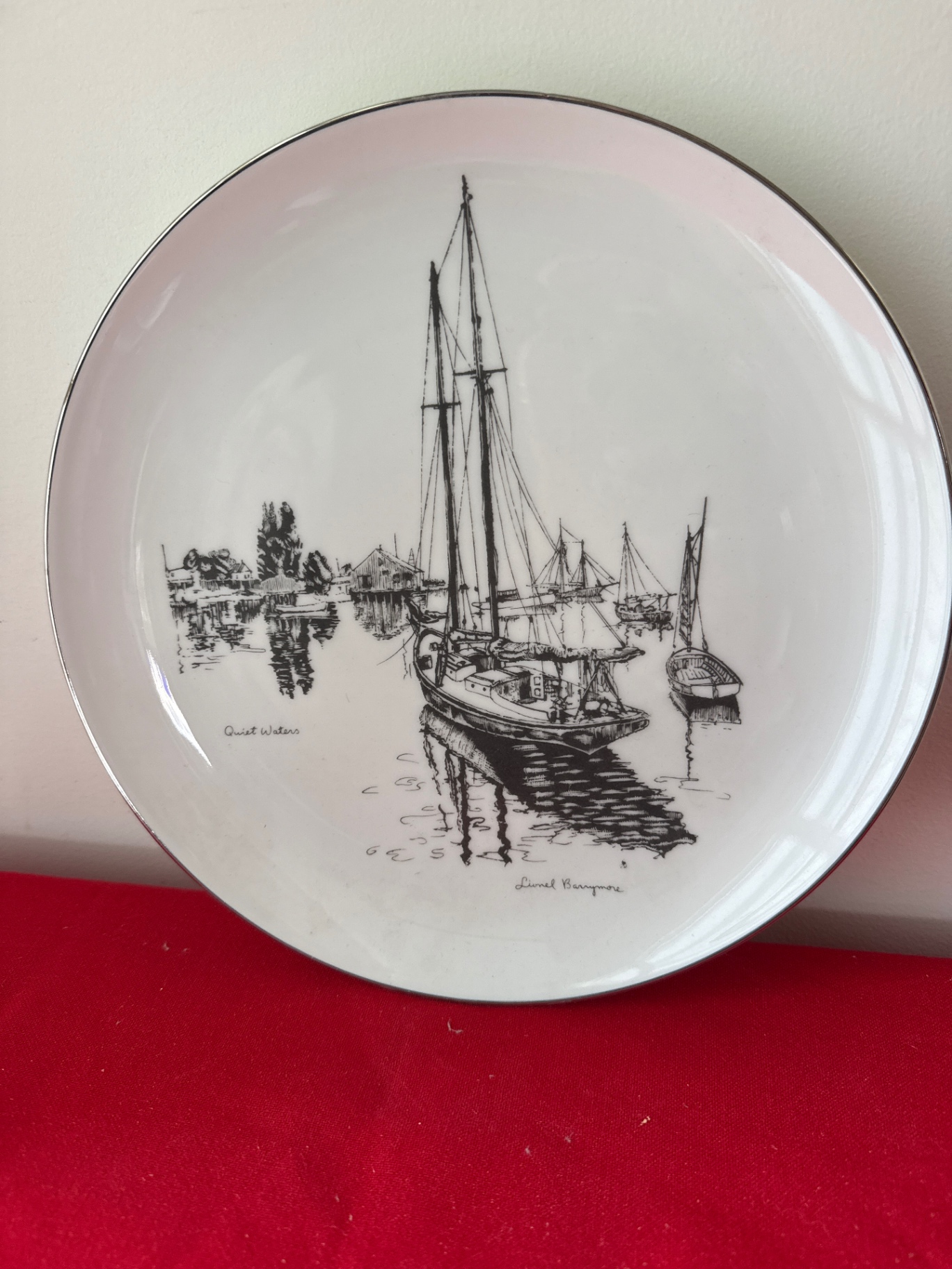 Quiet Waters Limited Edition Decorative Plate - image 1 of 4