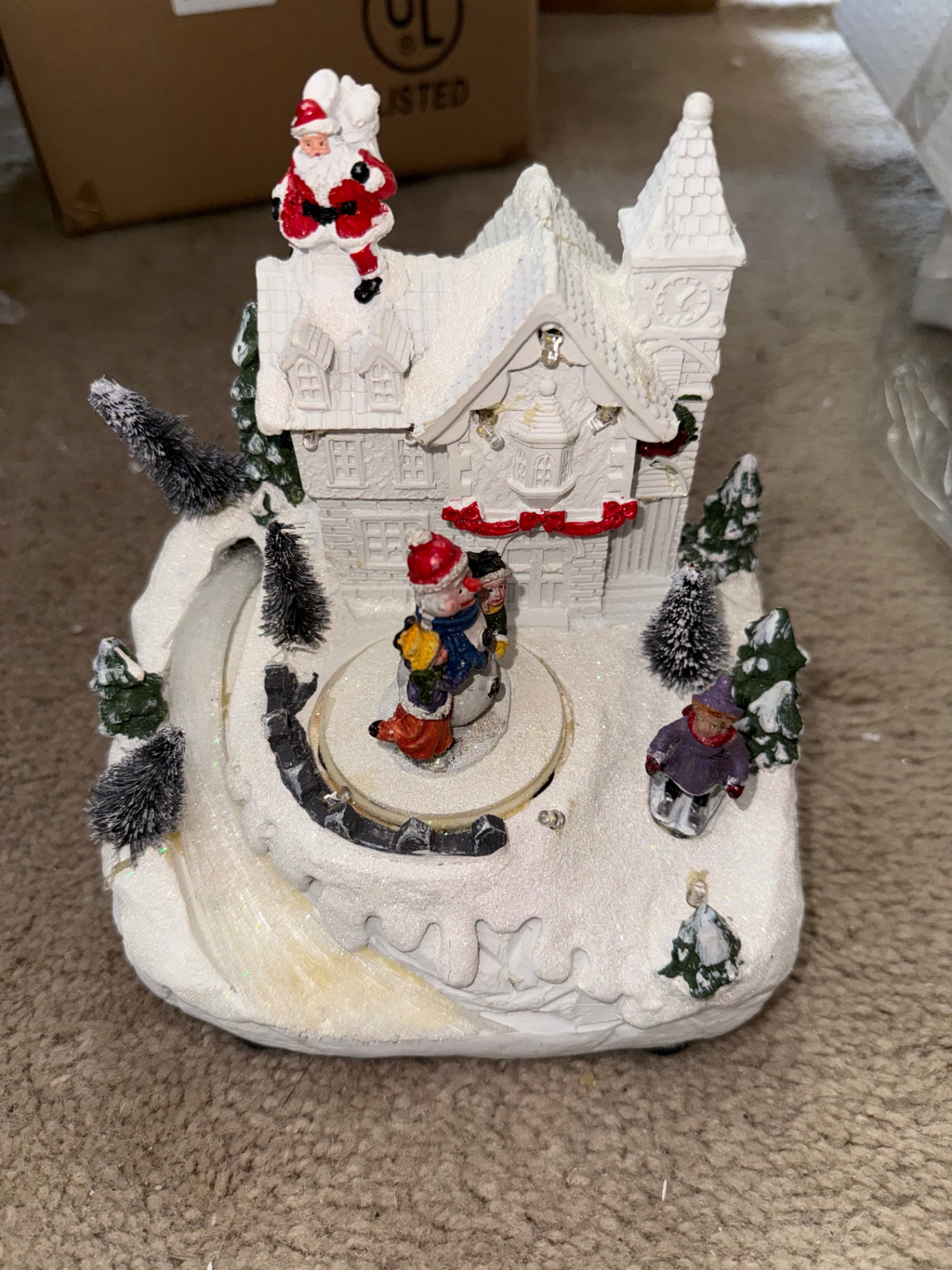 Assorted Christmas Village Figurines and Decor - image 1 of 4