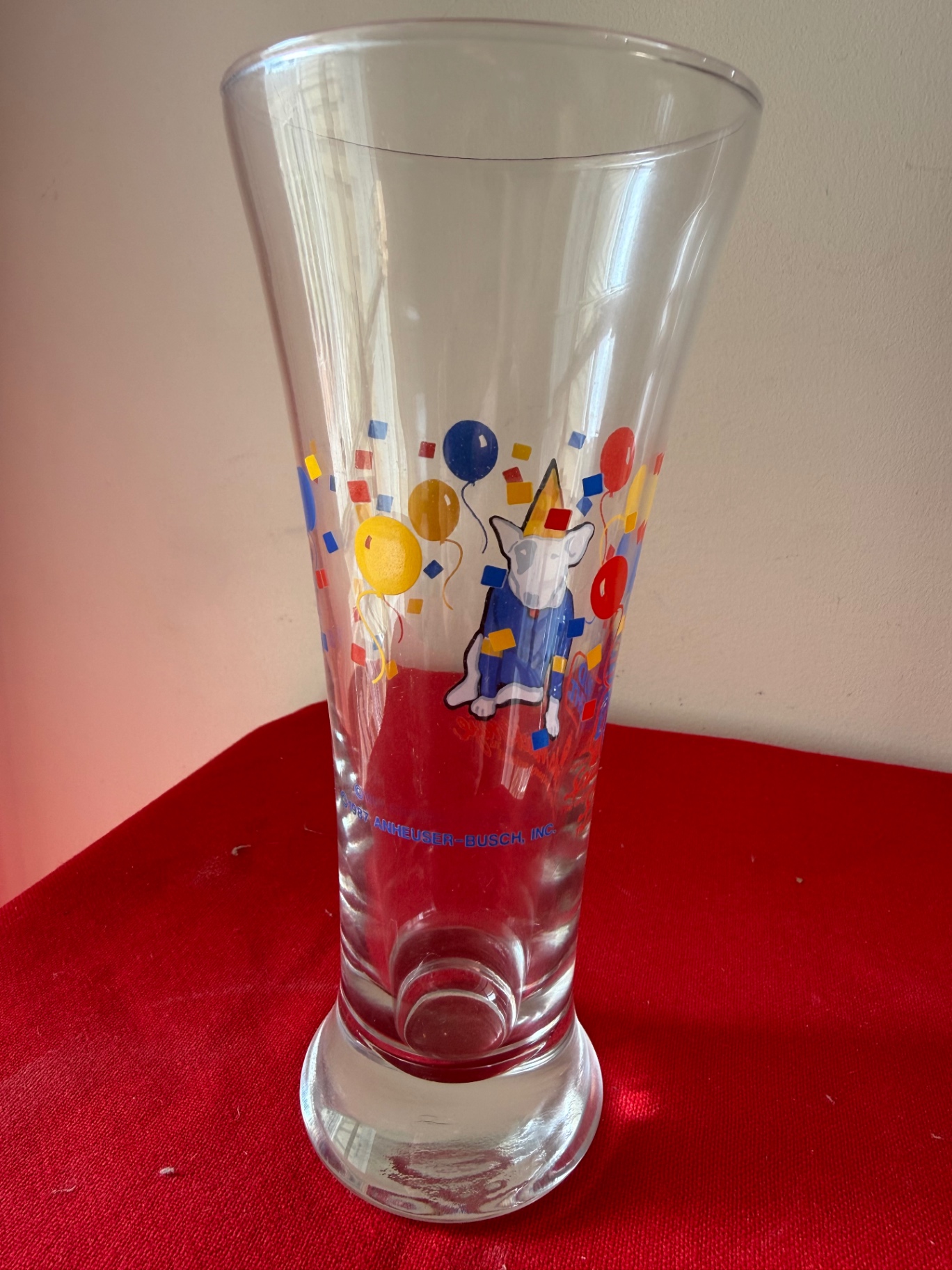 Bud Light party animal glasses set of 3 - image 5 of 6