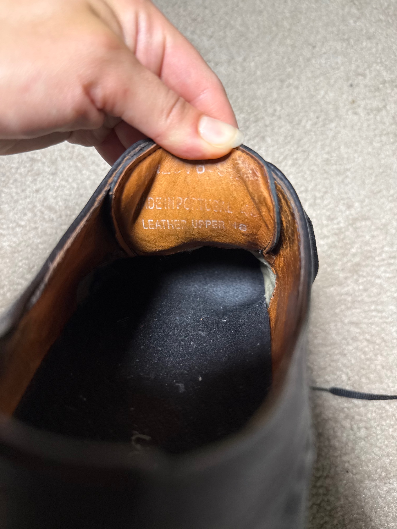 Assorted men's leather dress shoes (oxfords, loafers, and brogues) from Bill Blass and Rockport - image 15 of 20