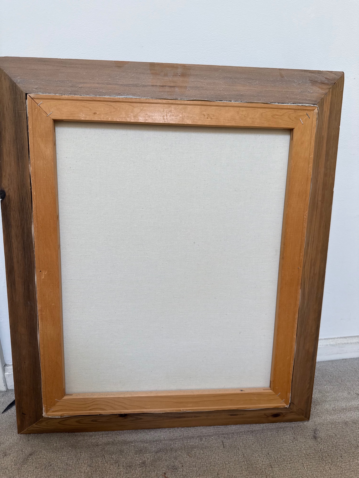 Coastal beach landscape painting in a wood frame - image 5 of 6
