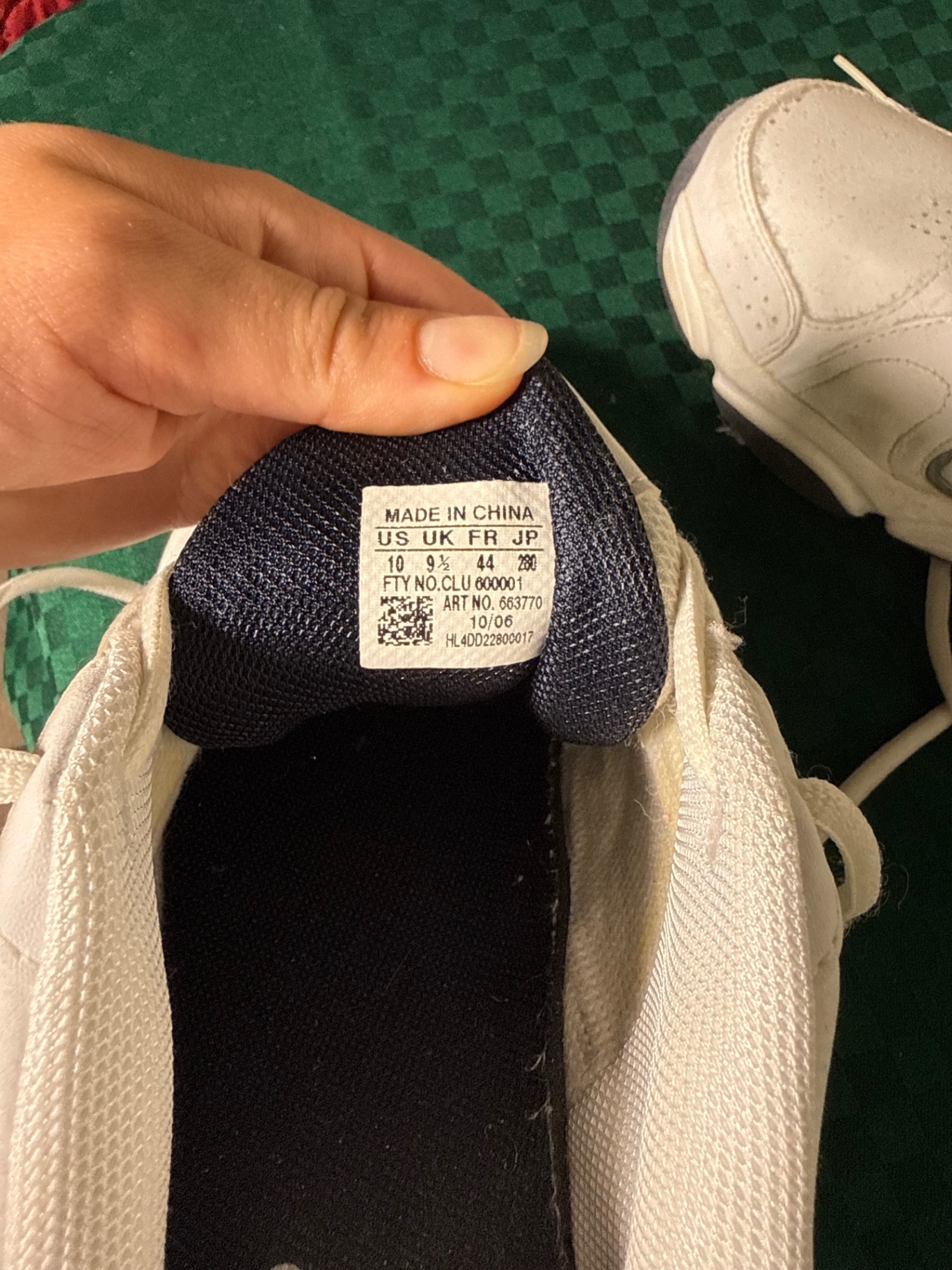 White Adidas sneakers - image 2 of 3