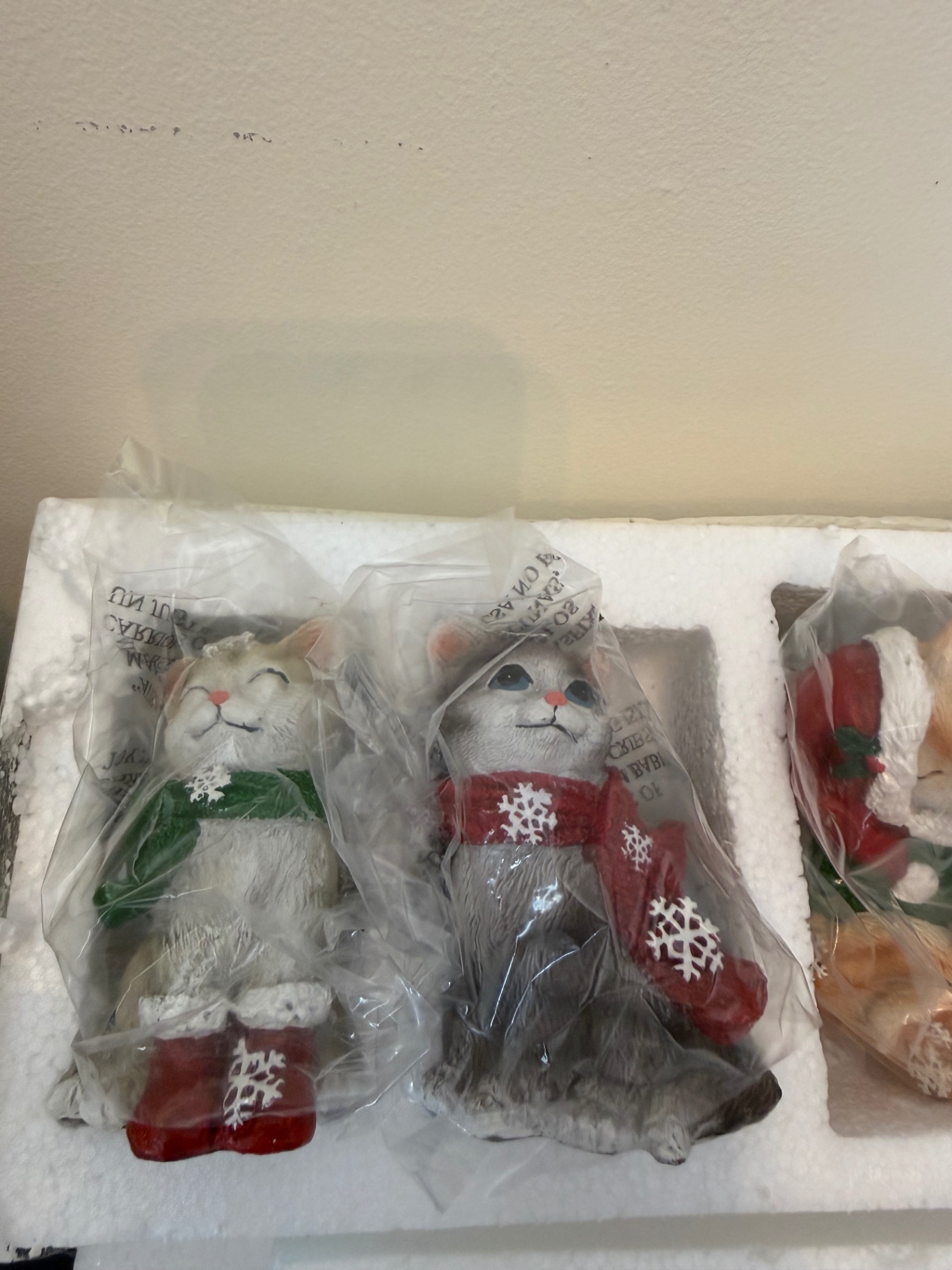 Christmas Figurines and Holiday Decorations Set - image 1 of 5