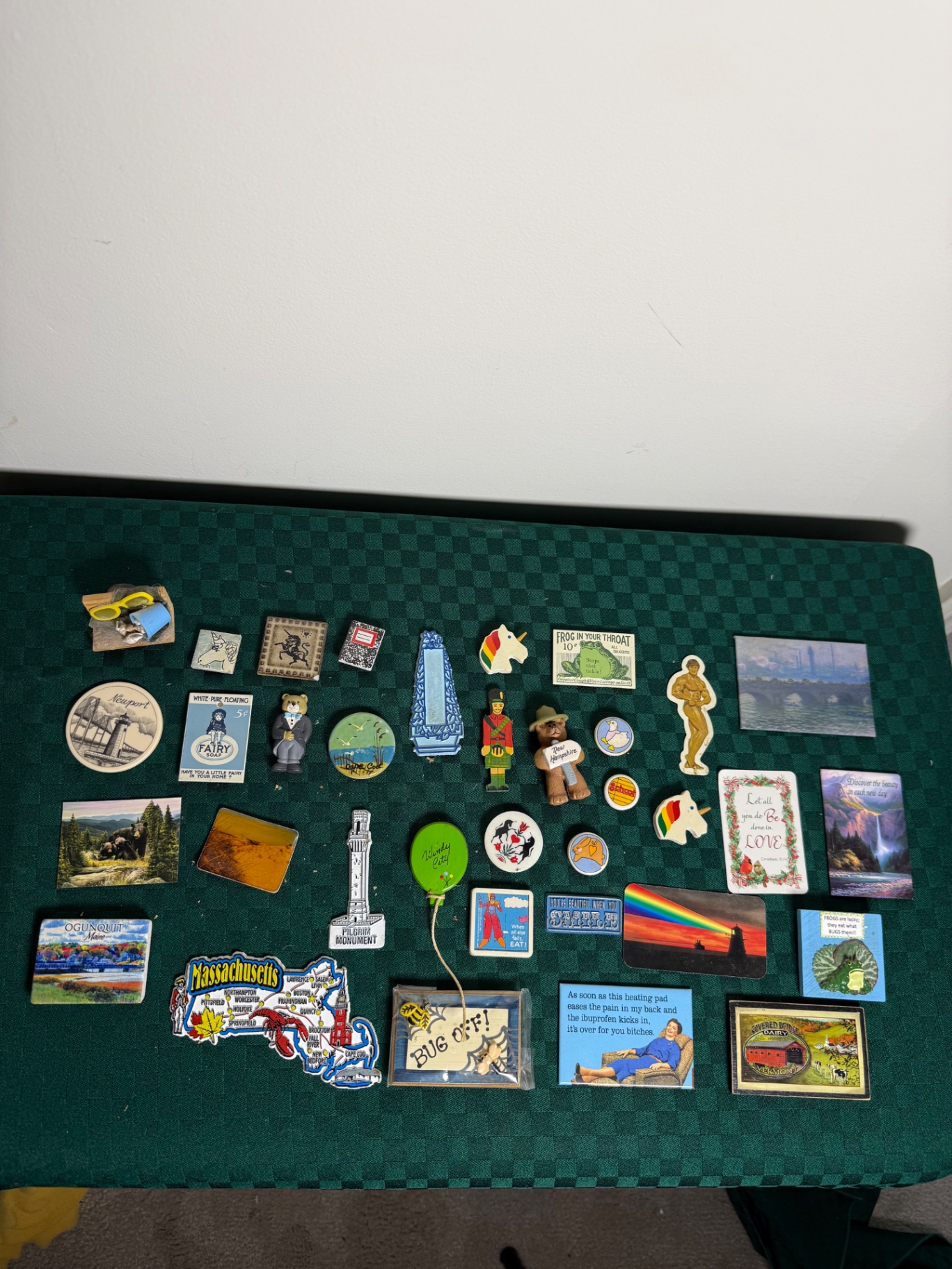 Assorted collection of magnets  - image 1 of 5