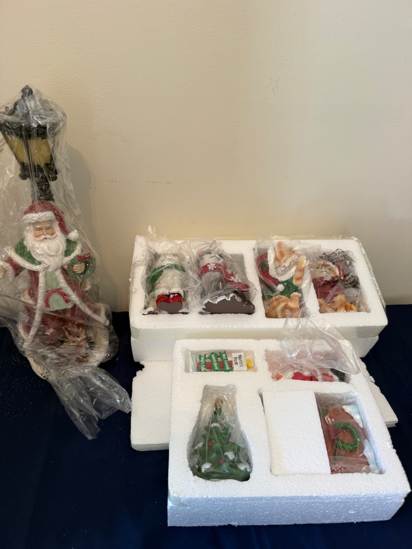 Christmas Figurines and Holiday Decorations Set - image 3 of 5