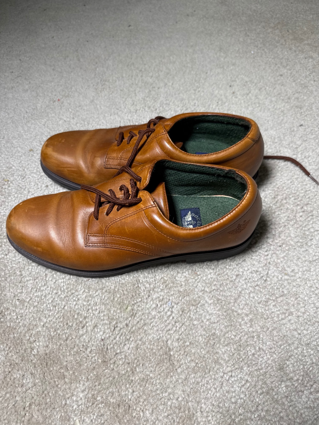 Assorted men's leather dress shoes (oxfords, loafers, and brogues) from Bill Blass and Rockport - image 8 of 20