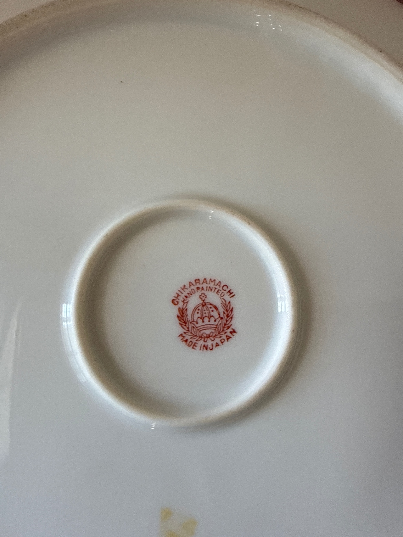 Assorted Japanese porcelain bowls and platter with landscape, dragon and girl motifs - image 8 of 8