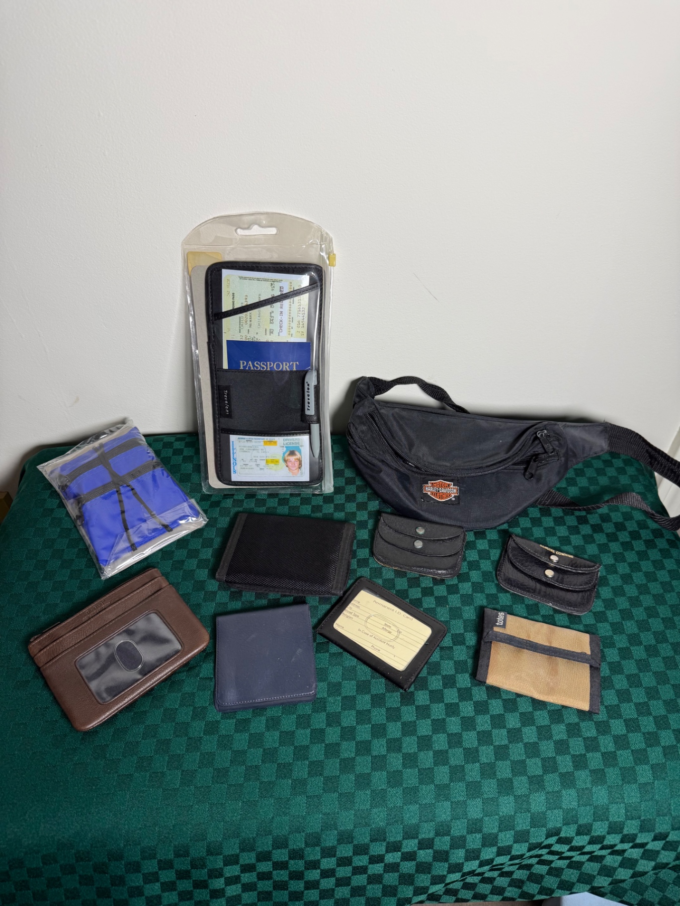 Wallets and Accessories with Passport Holder and Harley-Davidson Bag - image 1 of 5