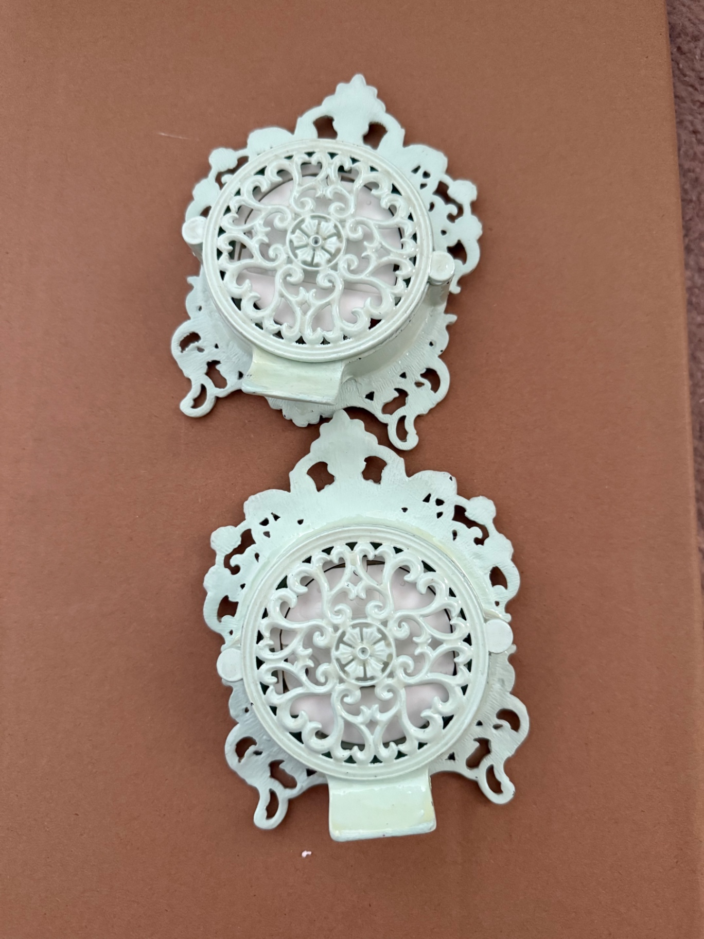 Three ornate decorative clocks - image 3 of 5