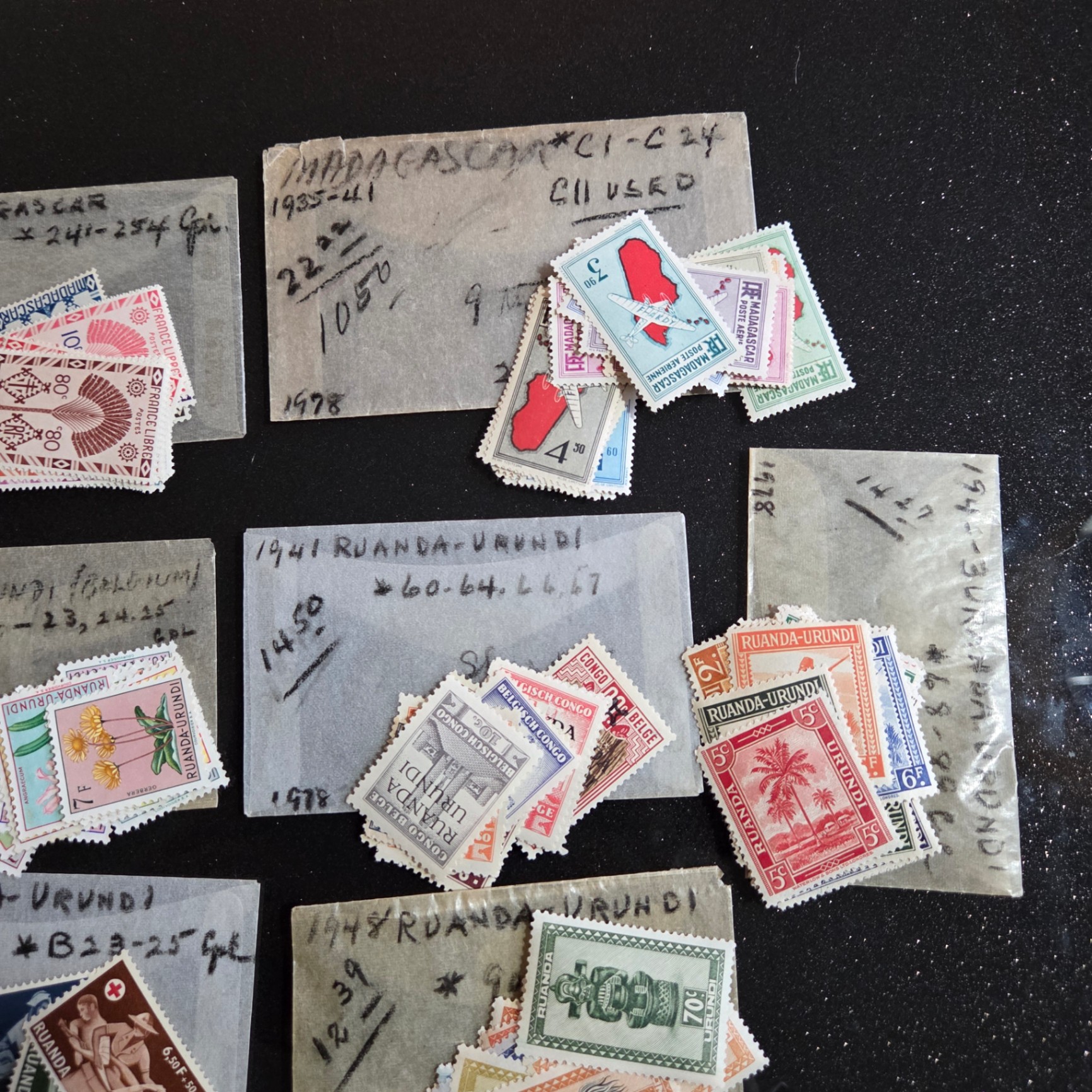 Madagascar & Rwanda Stamp Sets - image 4 of 5