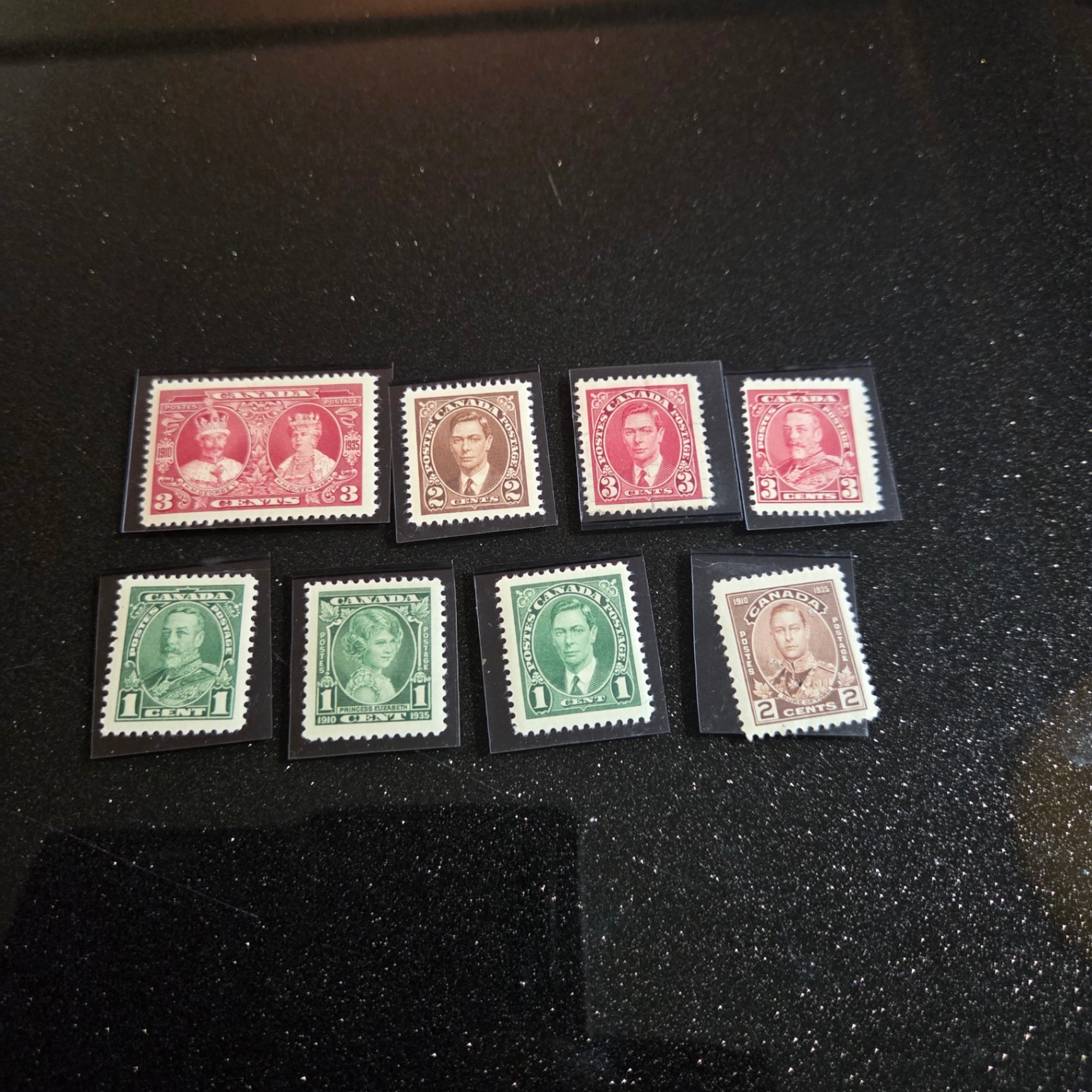 Old Canada 1 to 3 Cent Stamps - image 1 of 3