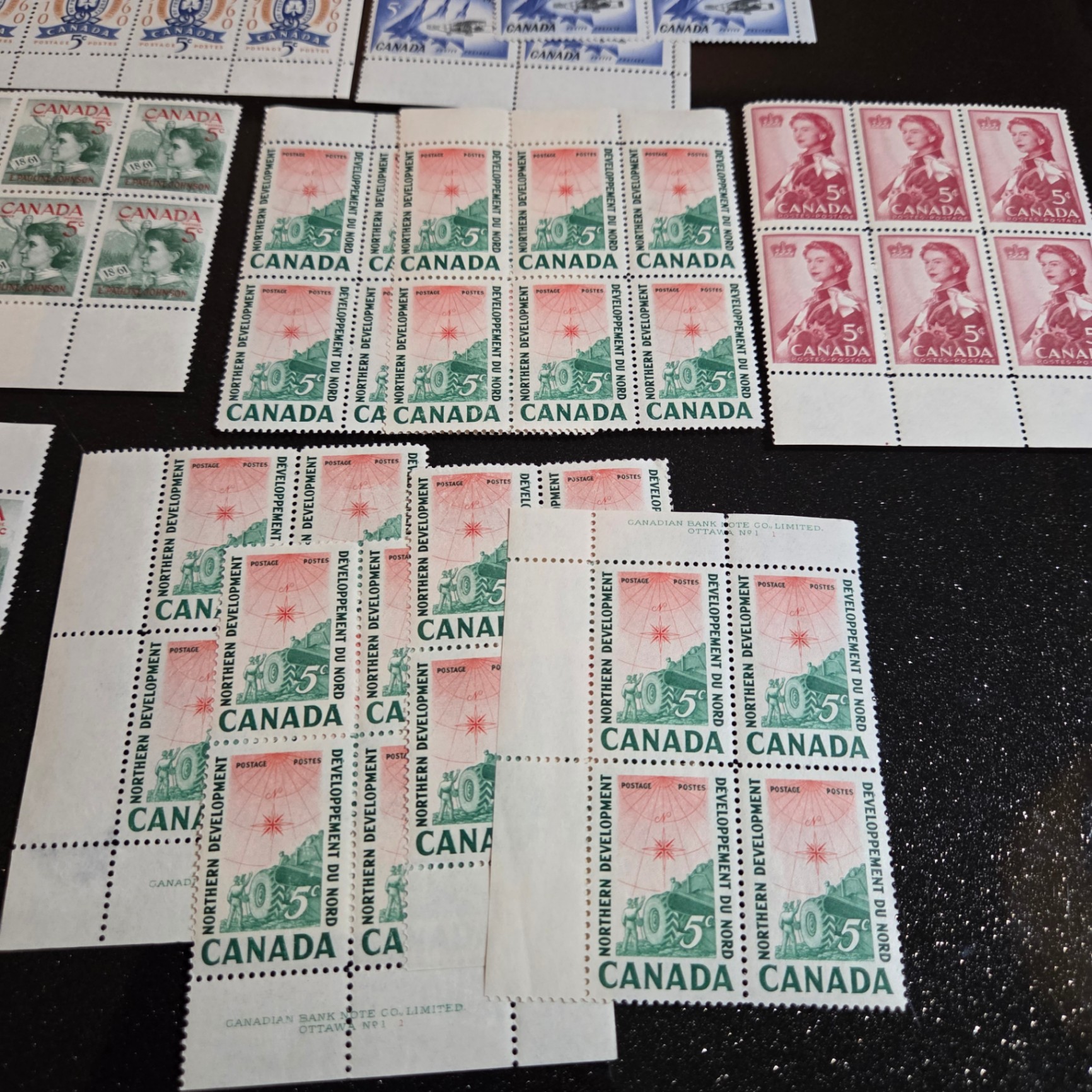 1950s and 1960s Canada Stamps - image 2 of 4