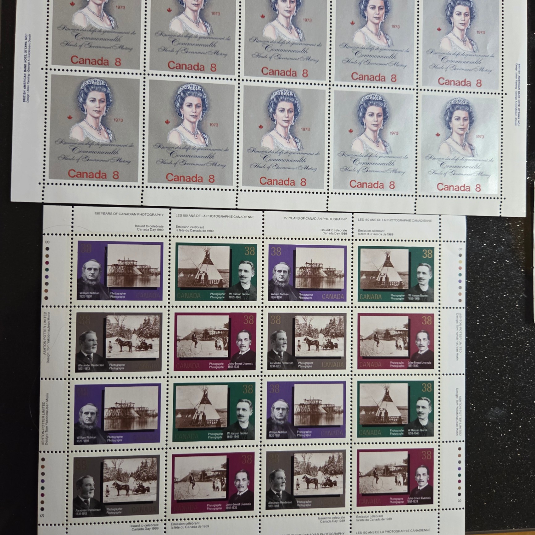 Canada Stamp Sheets - image 3 of 3