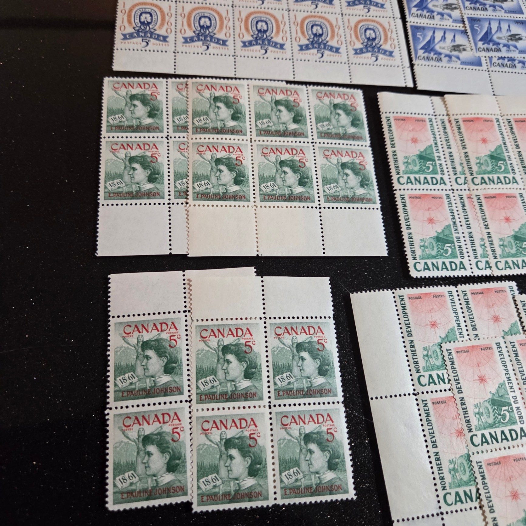 1950s and 1960s Canada Stamps - image 4 of 4