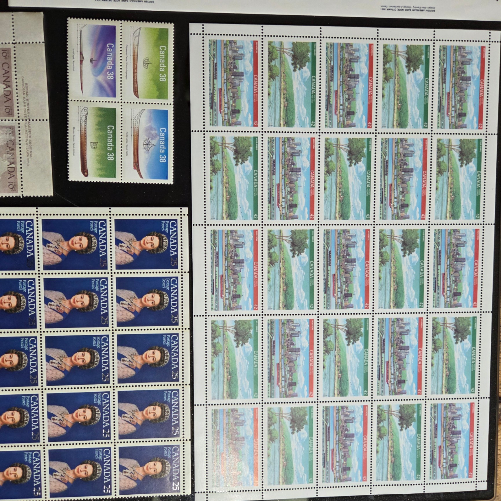 Canada Stamp Sheets - image 2 of 3