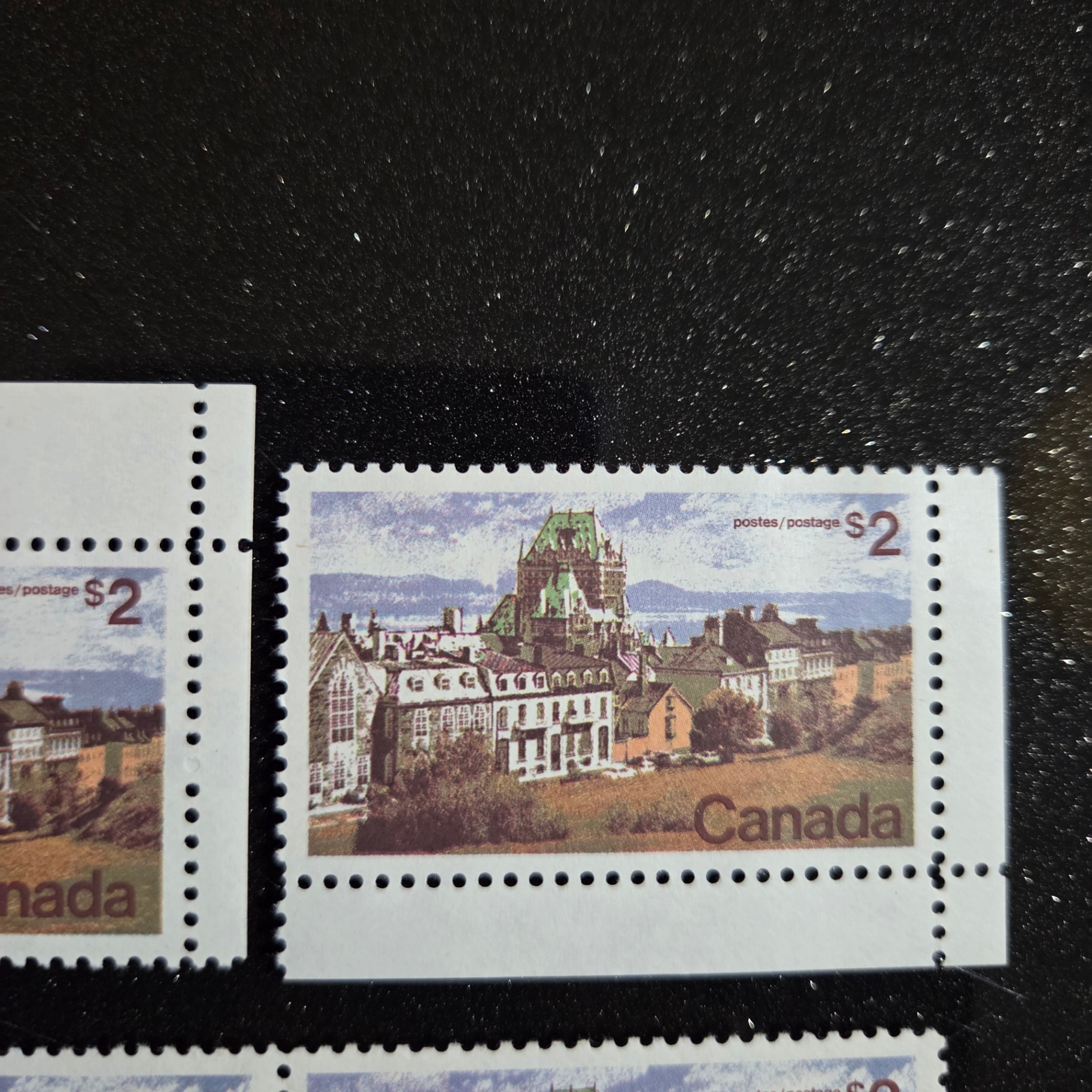 Canada $2 Stamp Blocks Short Shaft - image 4 of 4