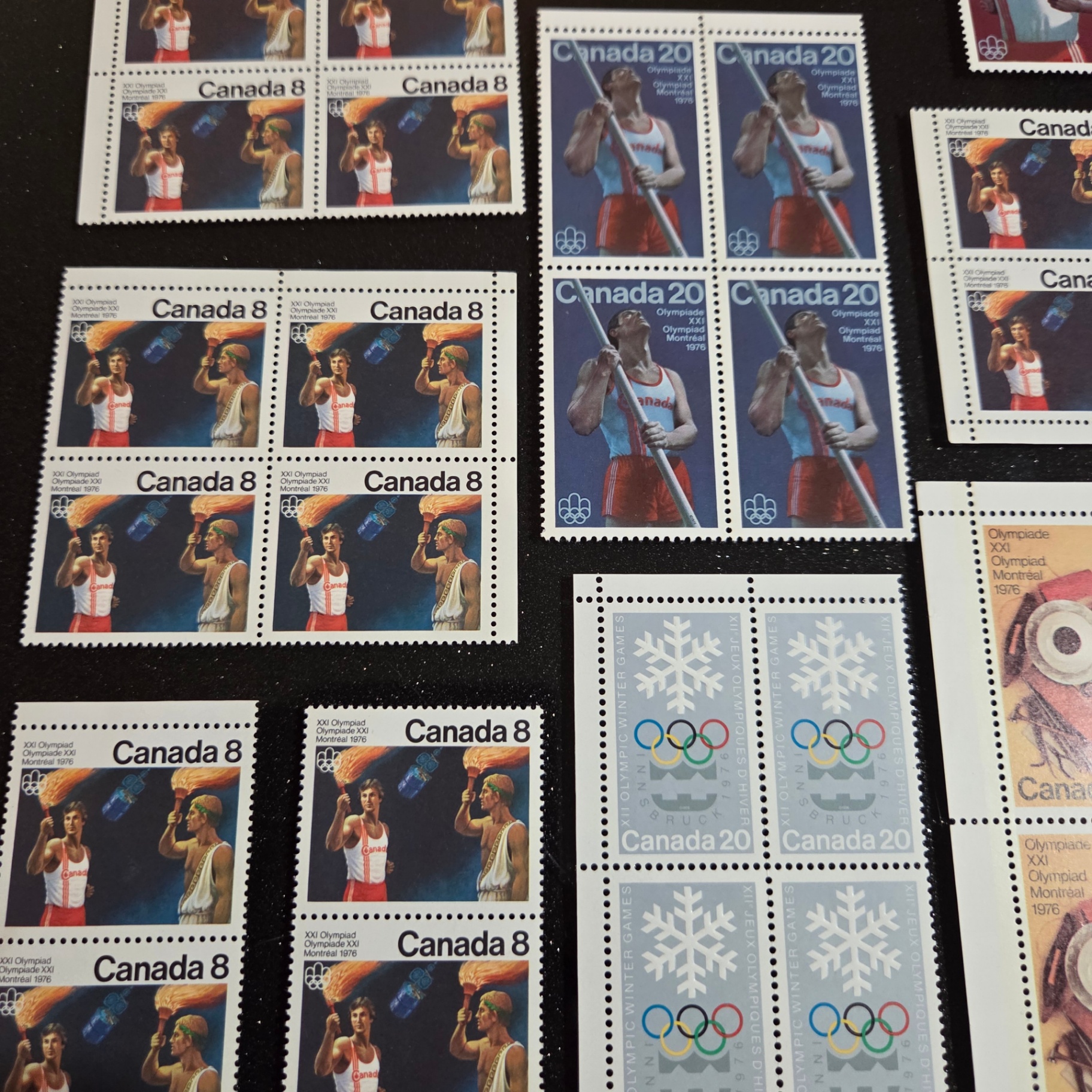 Canada Olympics Stamps - image 3 of 3