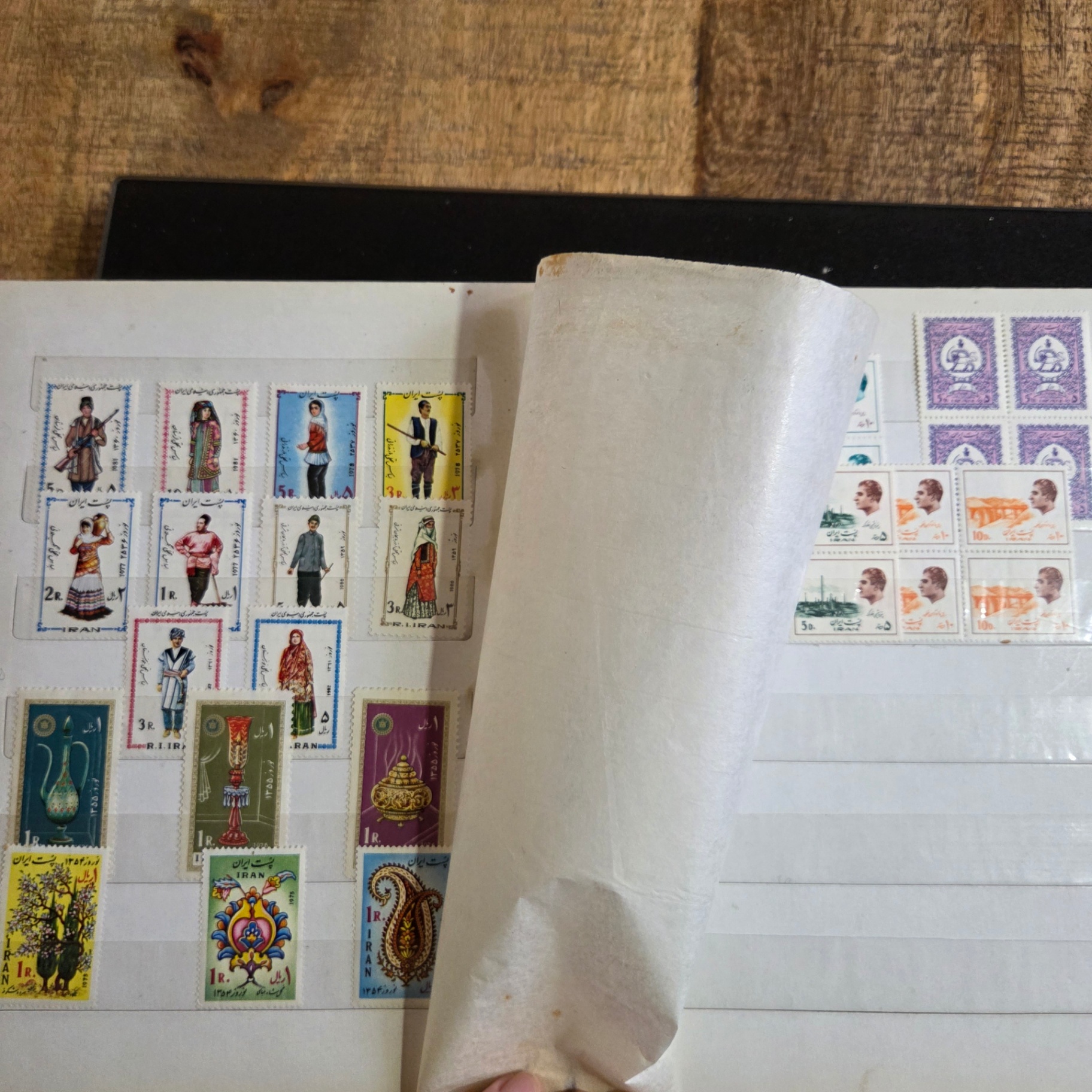 Iranian Stamp Book - image 8 of 12