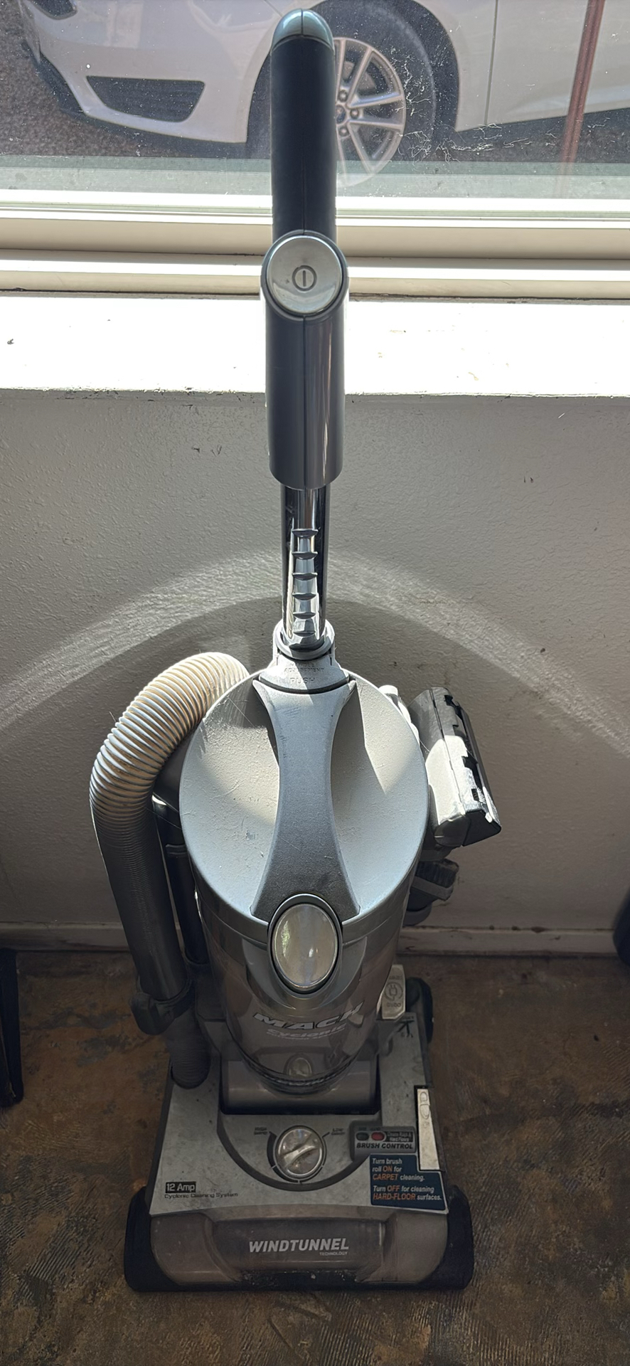 Two Upright Vacuums, a Vintage Lantern, and Metal Tool Stands - image 2 of 6