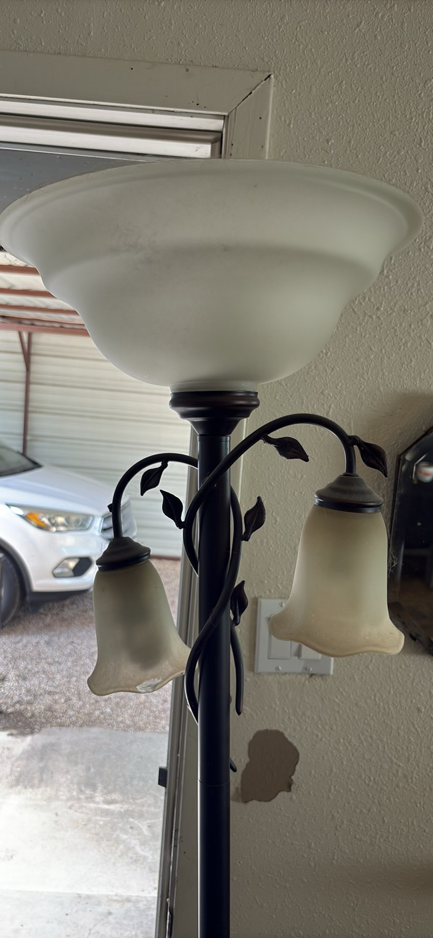 Assorted household items including lighting, furniture, luggage, fitness gear, and decor - image 7 of 16