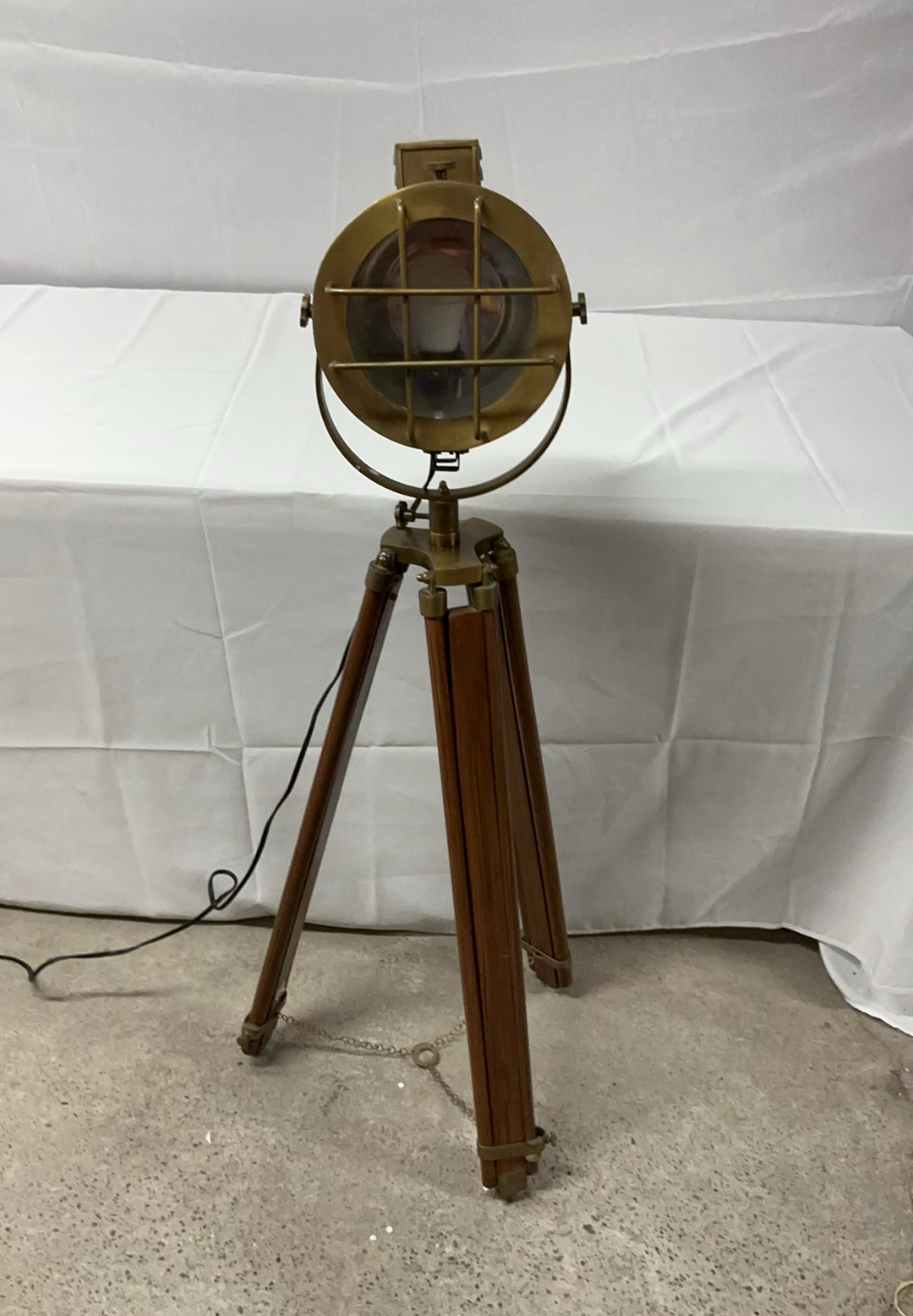 Unique Wood And Metal Spotlight - image 3 of 6