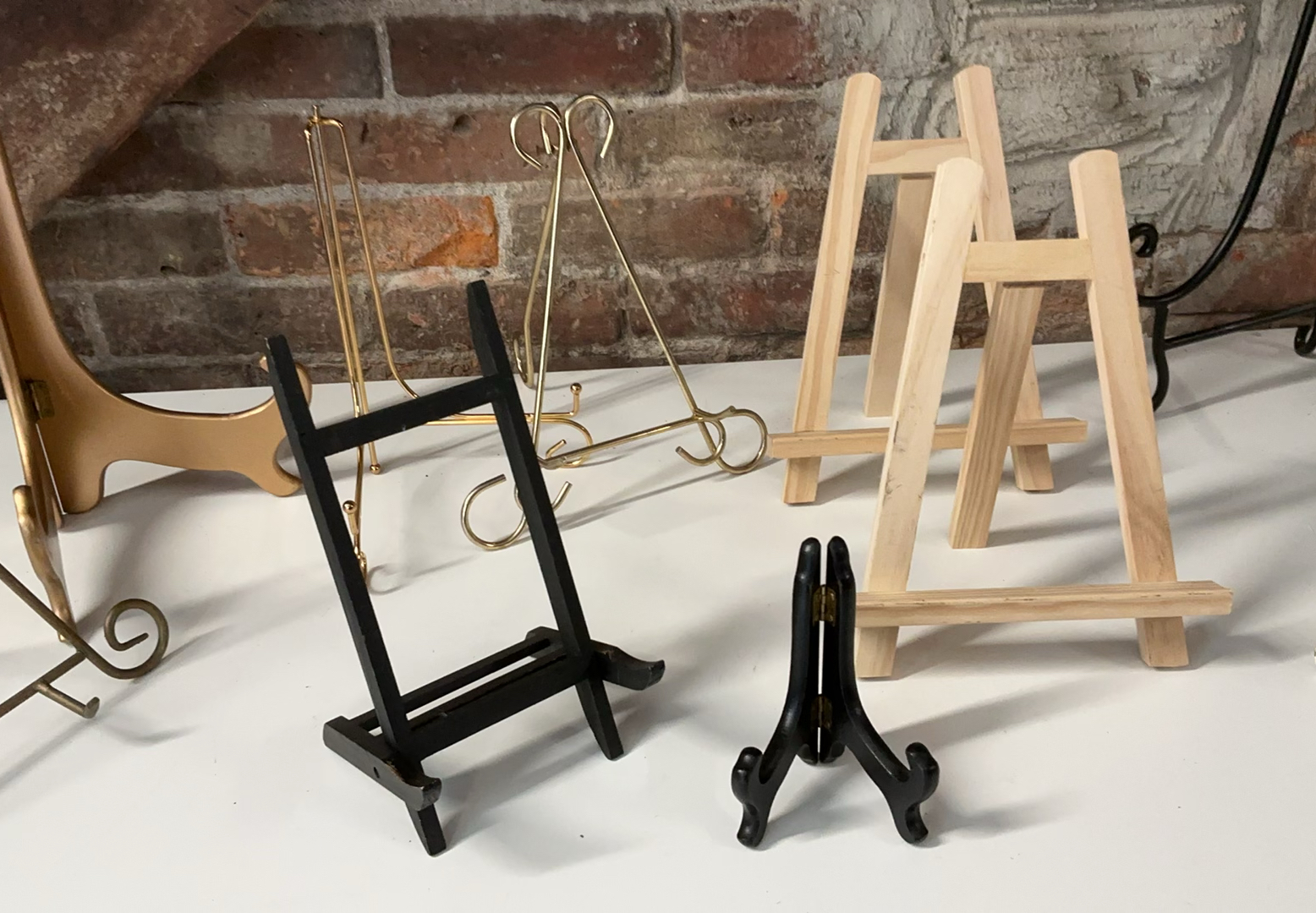 Lot Of Small Picture Stands/Easels - image 4 of 5