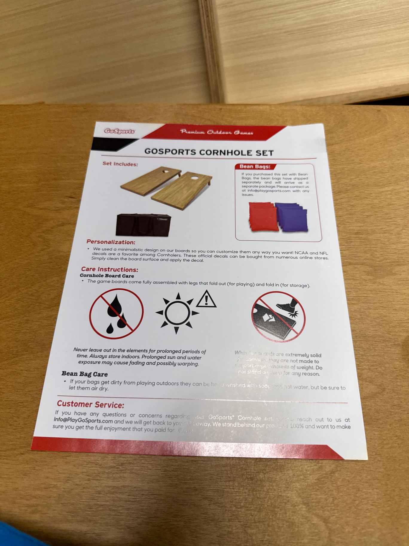 GoSports CORNHOLE Equipment  - image 2 of 4
