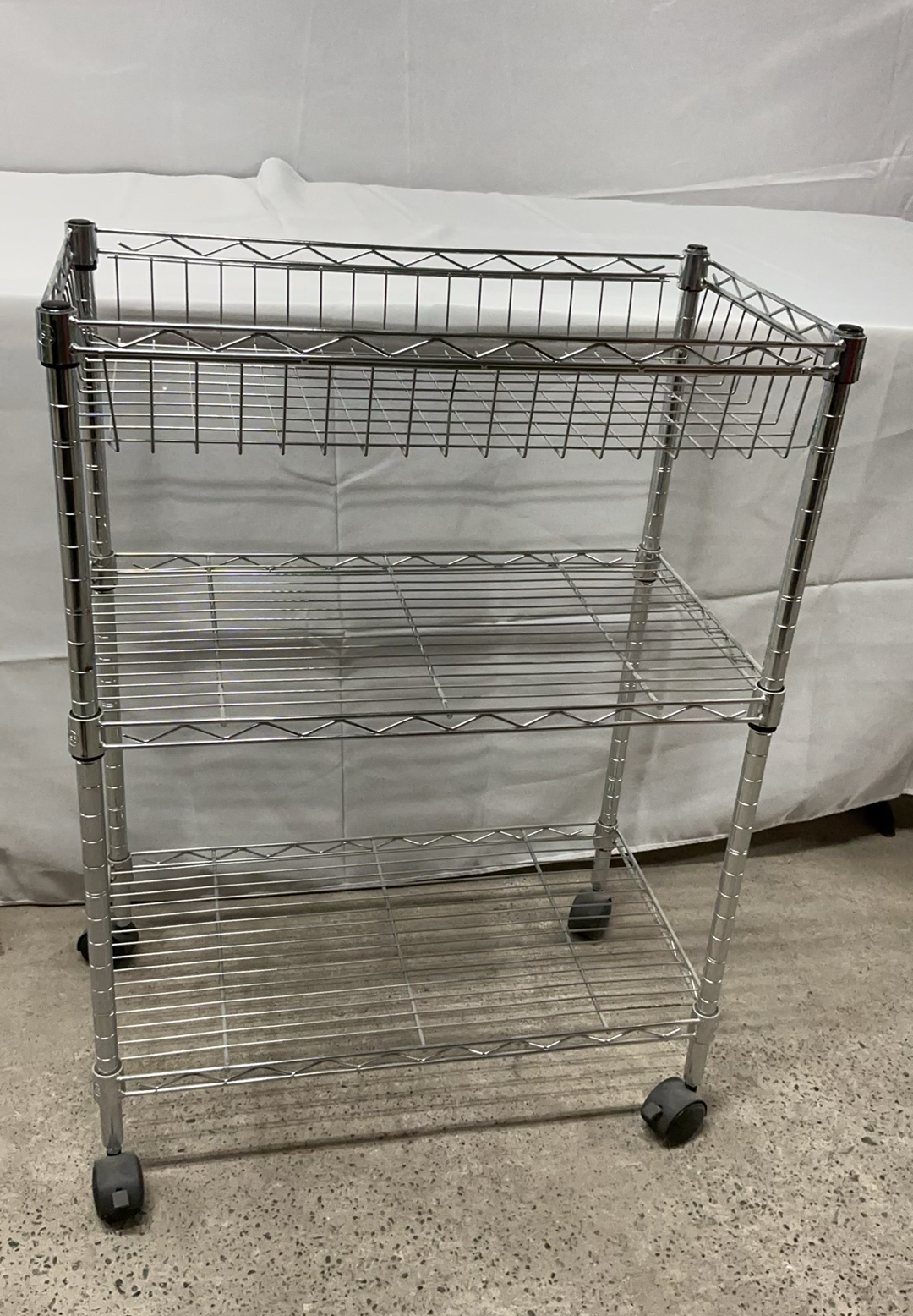 Stainless Steel Rolling Shelf - image 1 of 3