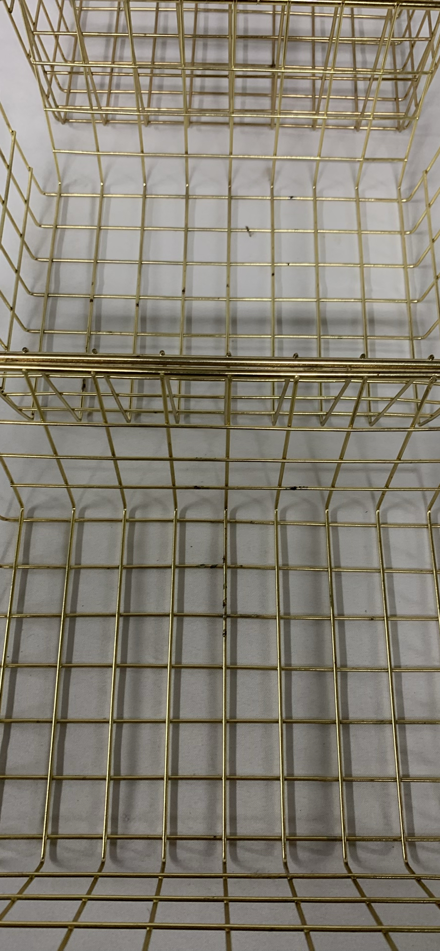 Gold Toned Metal Baskets And Candle Holders - image 3 of 7