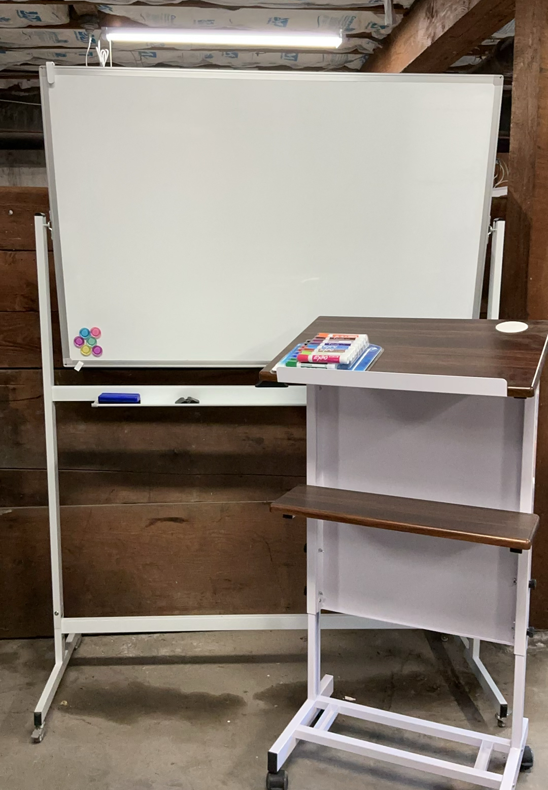 Rolling Whiteboard And Podium - image 2 of 7