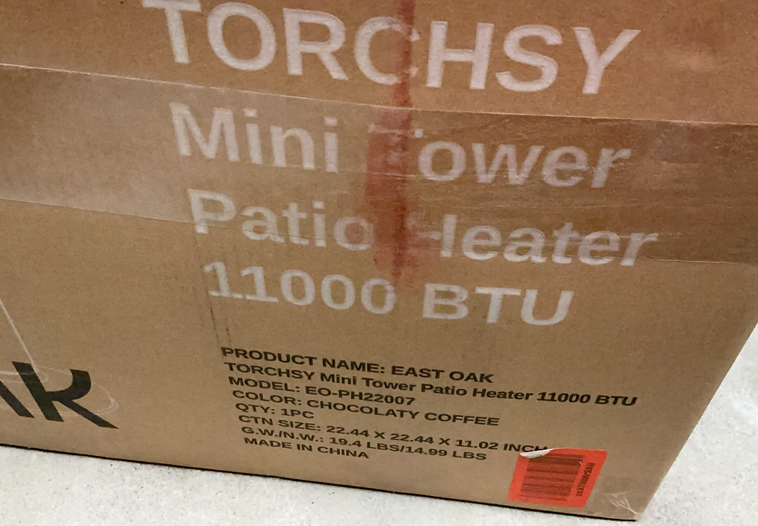 Mini Patio Heater - New - image 2 of 3