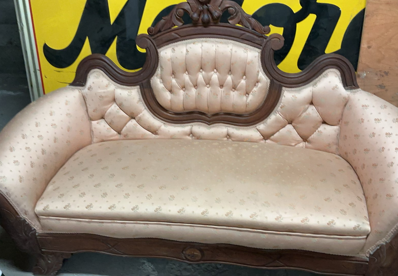 Victorian Settee - image 1 of 8