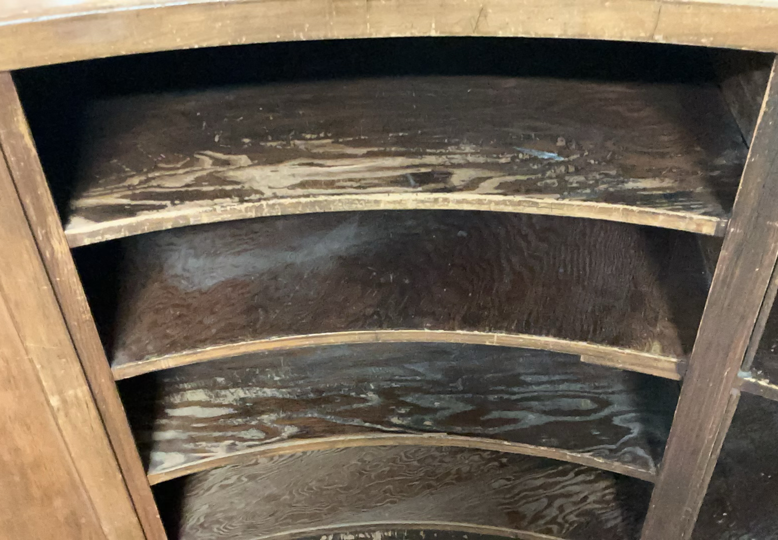 Large SoIid Wood Curved Counter - image 6 of 7