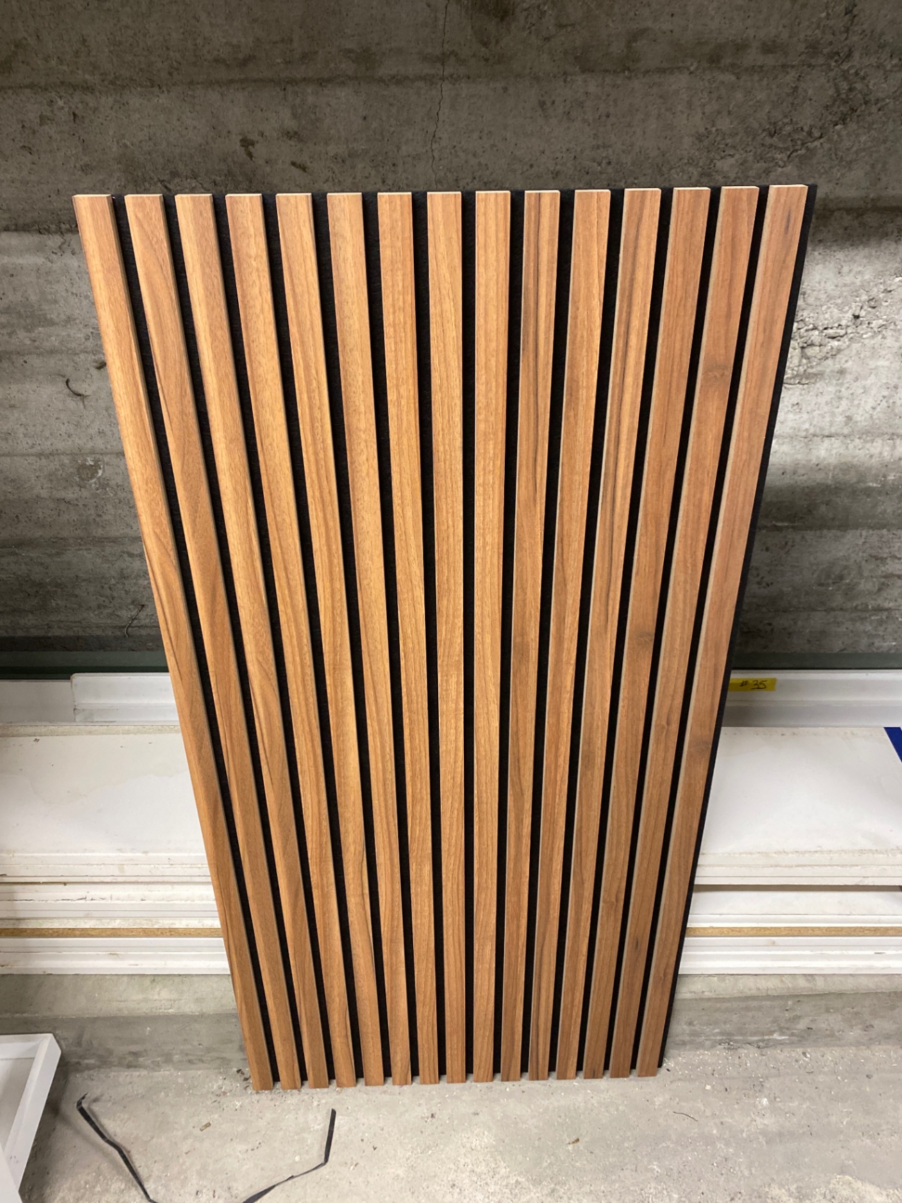 Acoustic Slat Wall Panel Kit - image 2 of 4